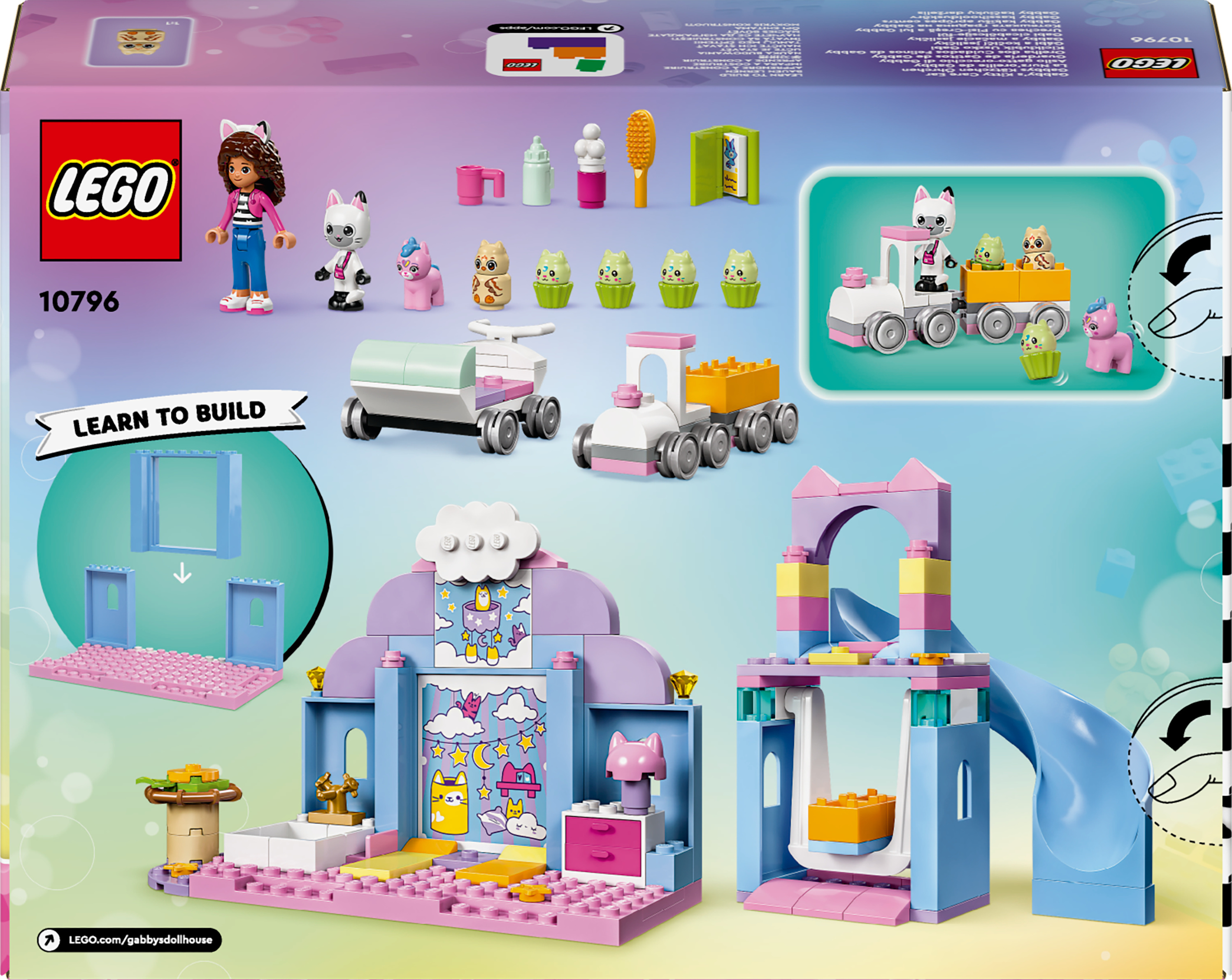 LEGO Gabbyn Nukketalo 10796 - Gabbyn kisukerhokorva
