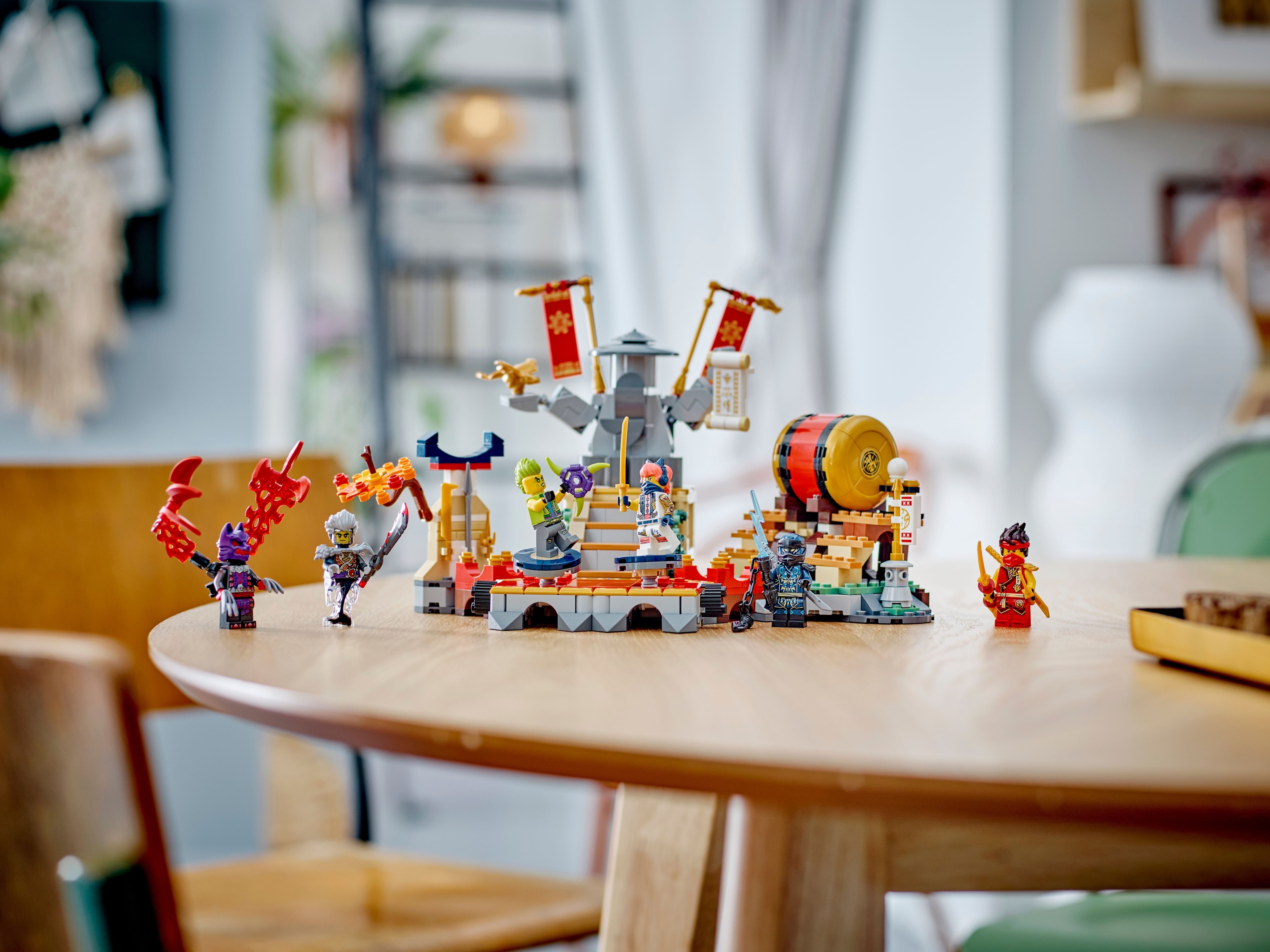 LEGO Ninjago 71818 - Turnajaisten taisteluareena