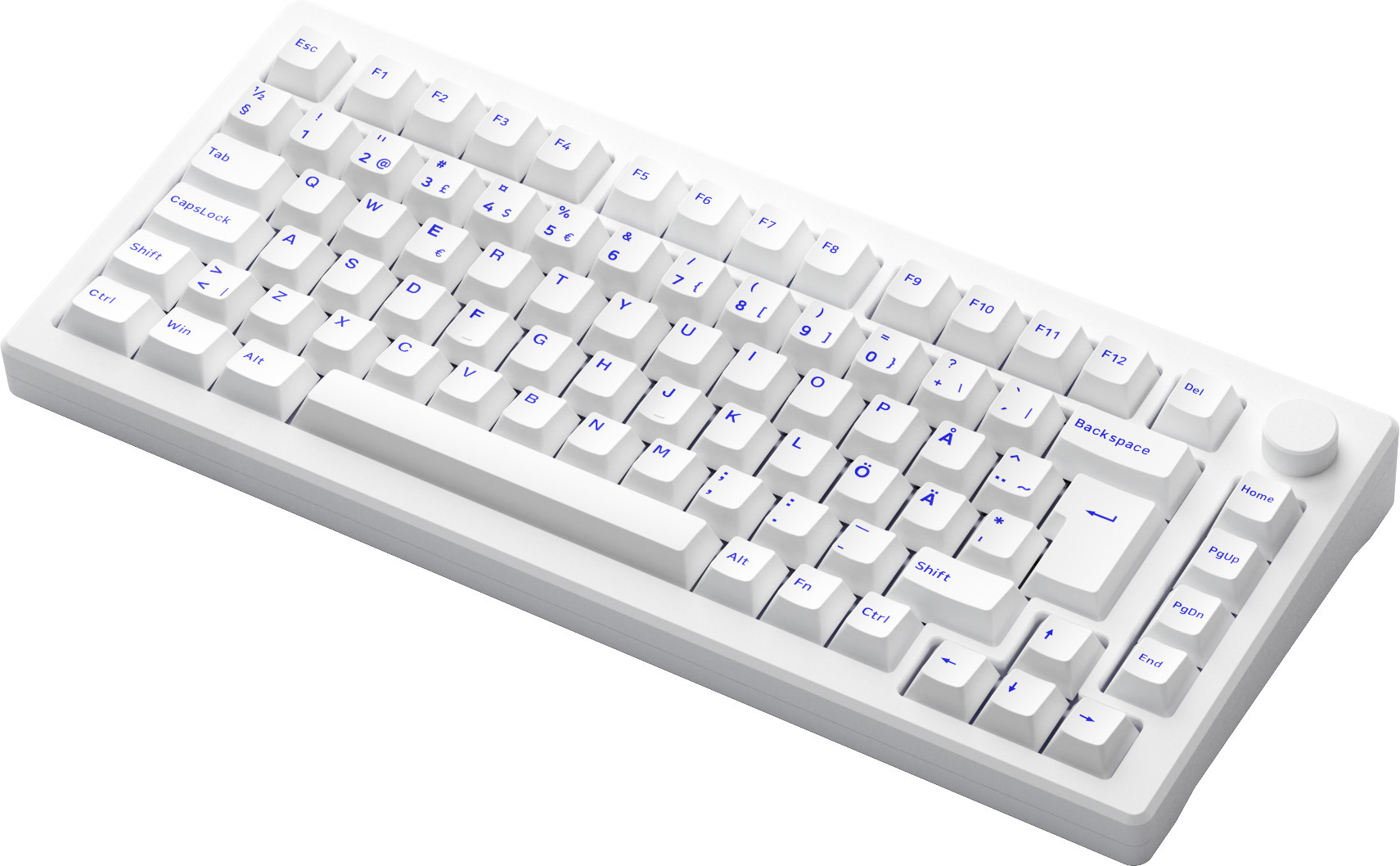 Akkogear MOD007 PC V2 -mekaaninen näppäimistö, Akko CS Piano -kytkimet ...
