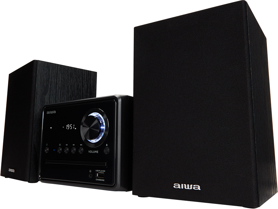 Aiwa MSBTU-300 mikrojärjestelmä, musta
