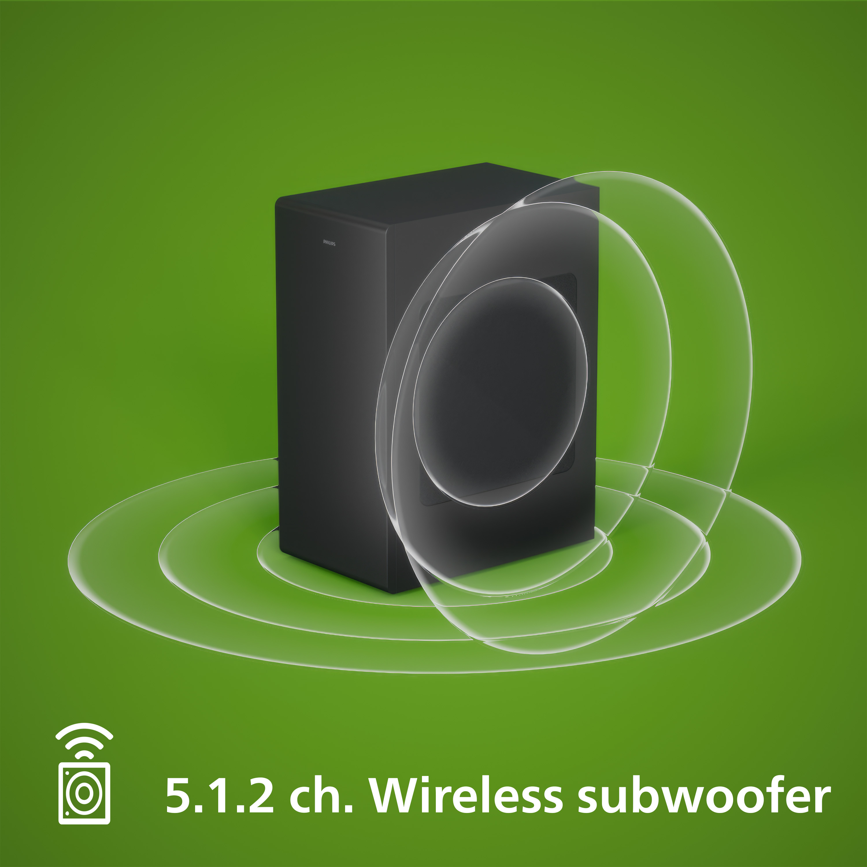 Philips TAB7908 5.1.2 Dolby Atmos Soundbar -äänijärjestelmä