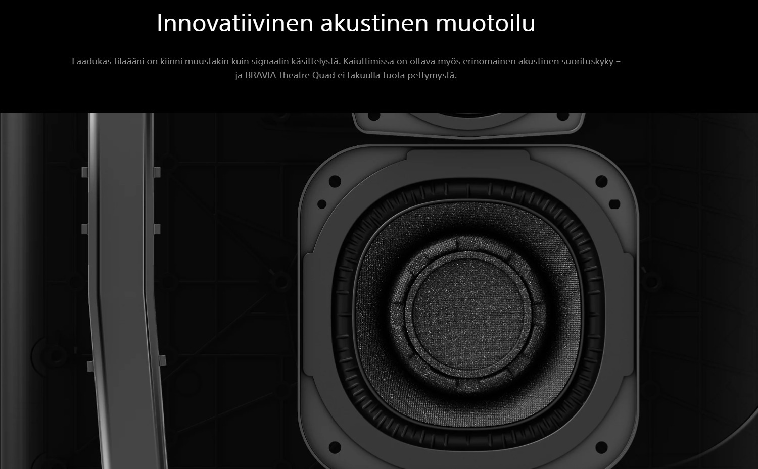 Sony BRAVIA Theatre Quad 4.0.4 -tilaäänijärjestelmä langattomilla kaiuttimilla