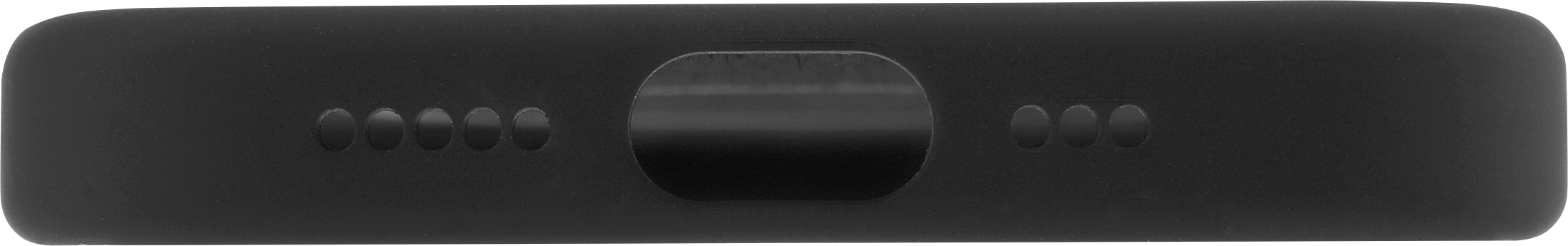 FoneKit MagSafe-yhteensopiva Liquid Silicone -suojakuori, iPhone 16, musta
