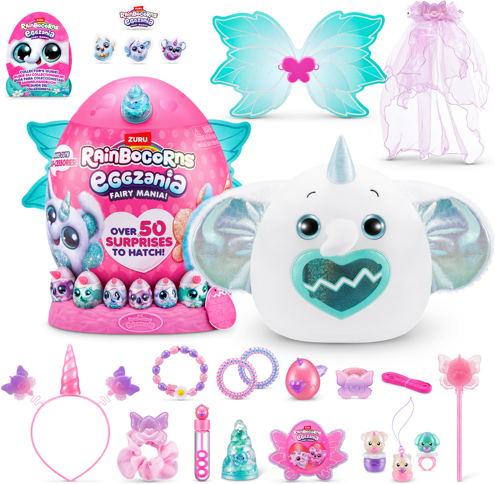 ZURU Rainbocorns Eggzania Fairy Mania! yllätyspehmo 5 ZURU Rainbocorns Eggzania Fairy Mania! yllätyspehmo - Image 5