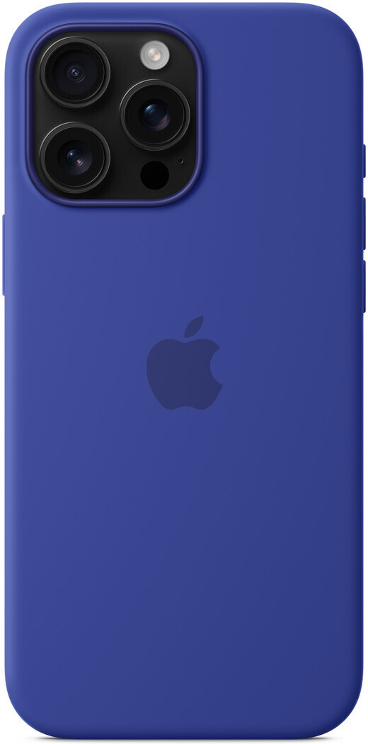 Apple iPhone 16 Pro Max silikonikuori MagSafella, ultra­mariini