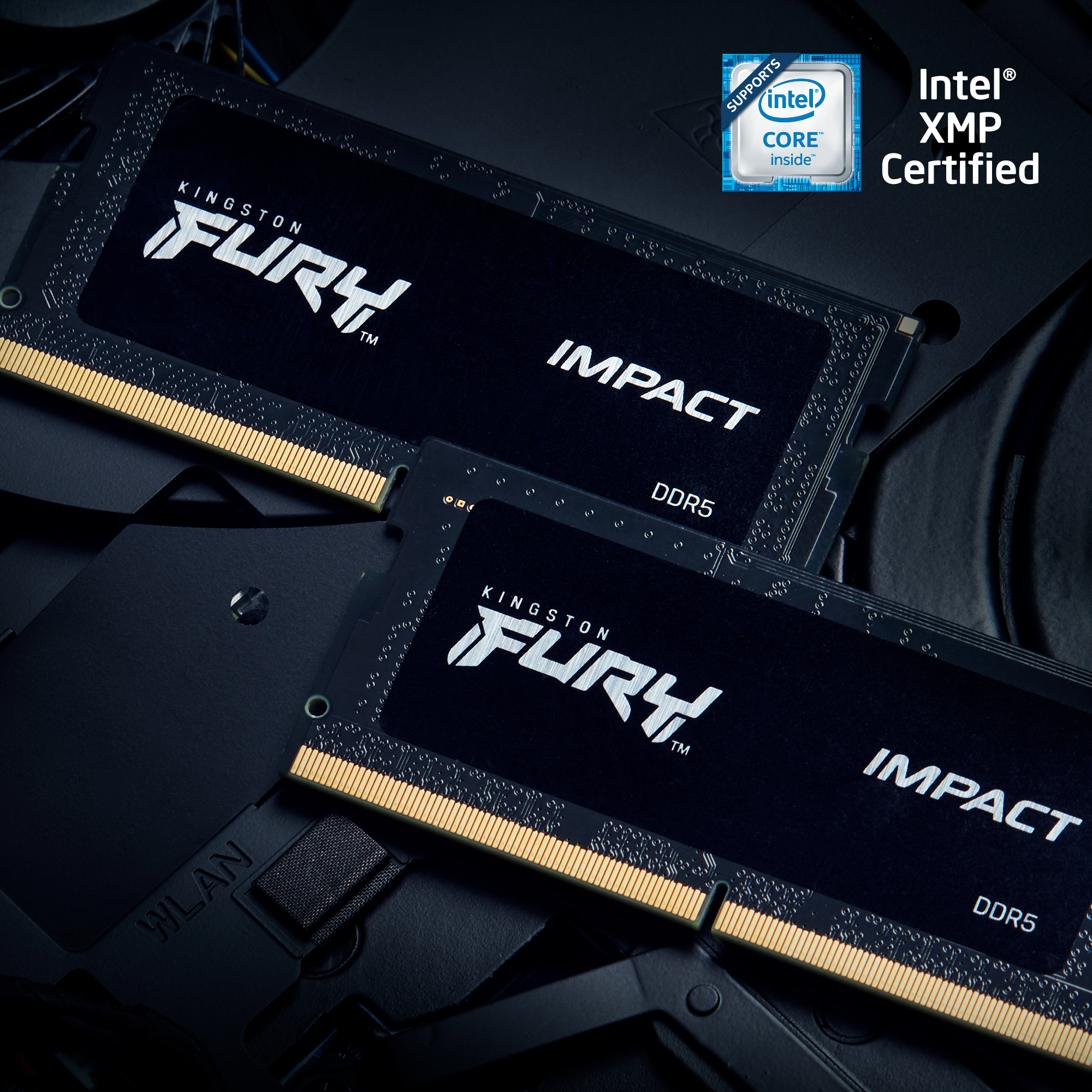 Kingston FURY Impact DDR5 6000 MHz CL38 SO-DIMM 16 Gt -muistimoduli