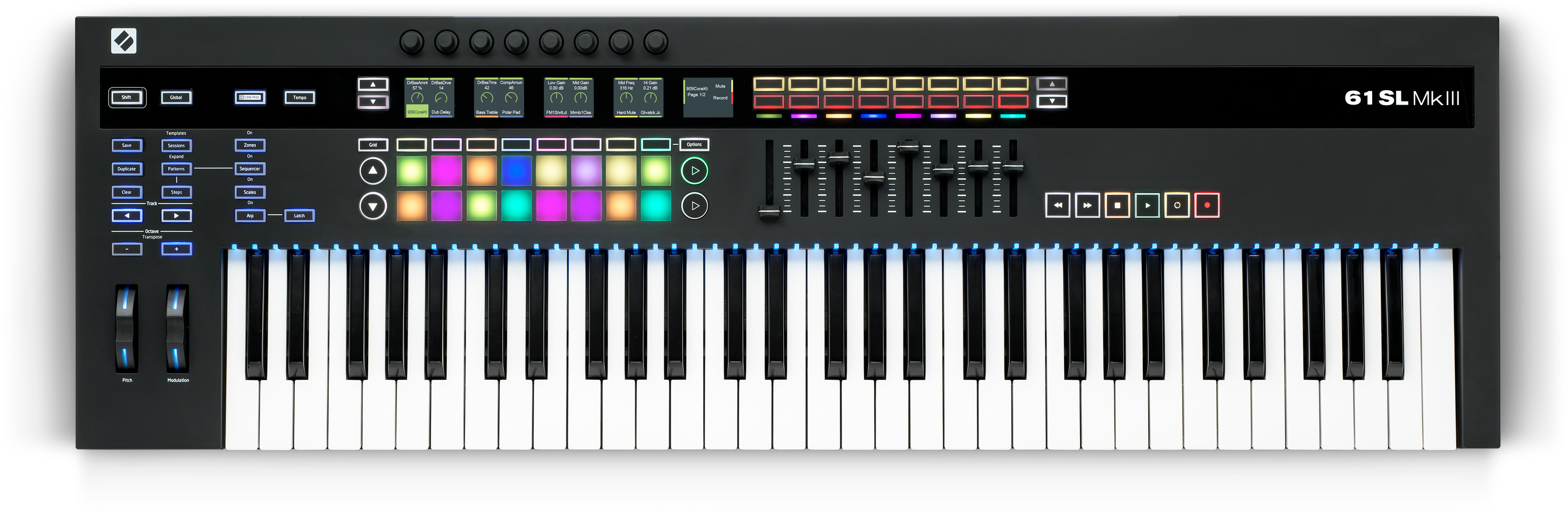 Novation 61SL MKIII MIDI-koskettimisto – Verkkokauppa.com