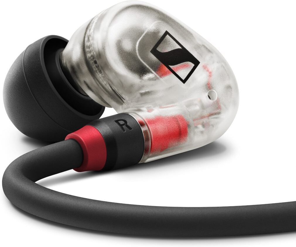 Sennheiser IE 100 PRO -nappikuulokkeet, läpinäkyvä