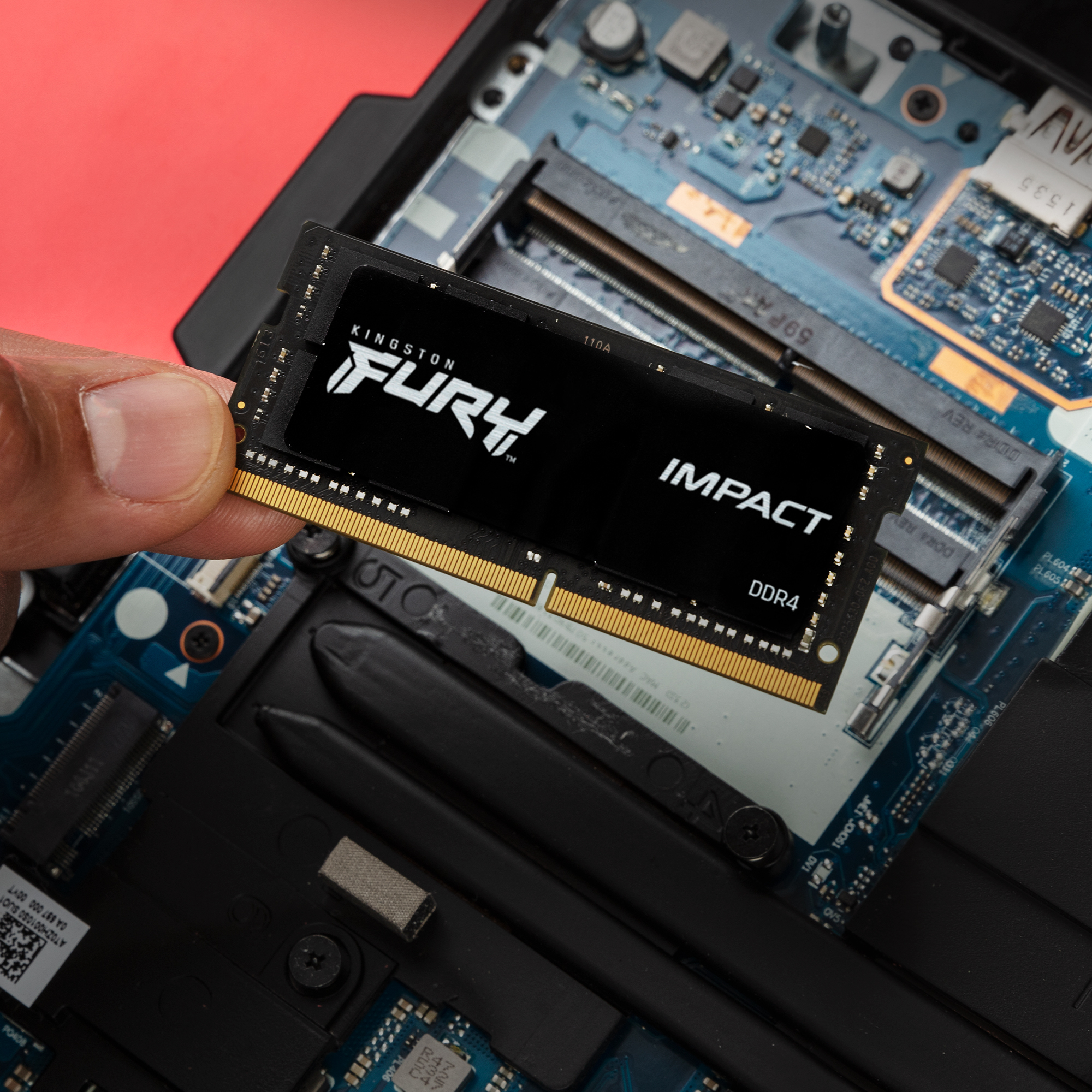 Kingston FURY Impact DDR4 3200 MHz SO-DIMM CL20 8 Gt -muistimoduli