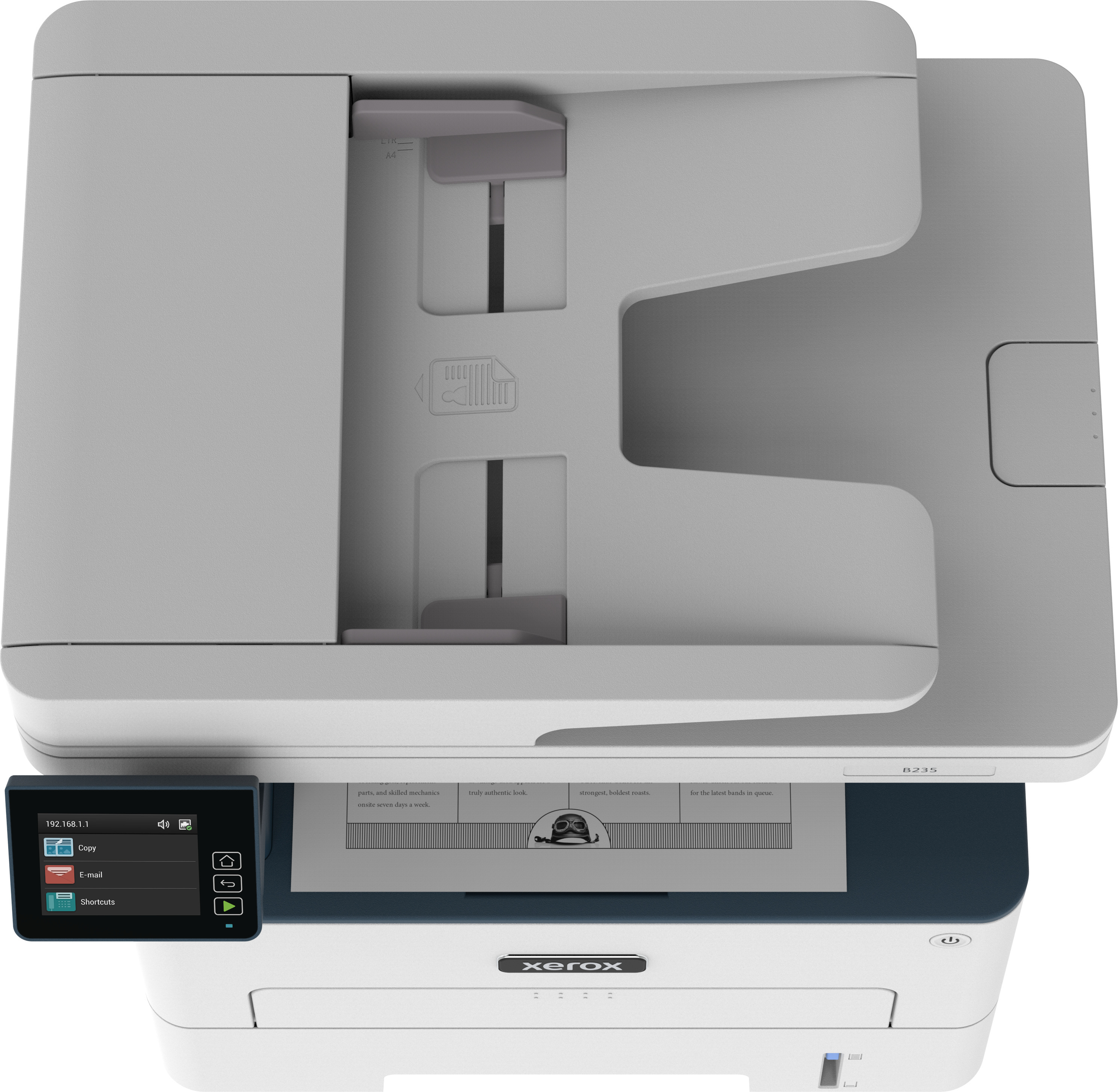 Xerox B235 -mustavalkolasermonitoimitulostin