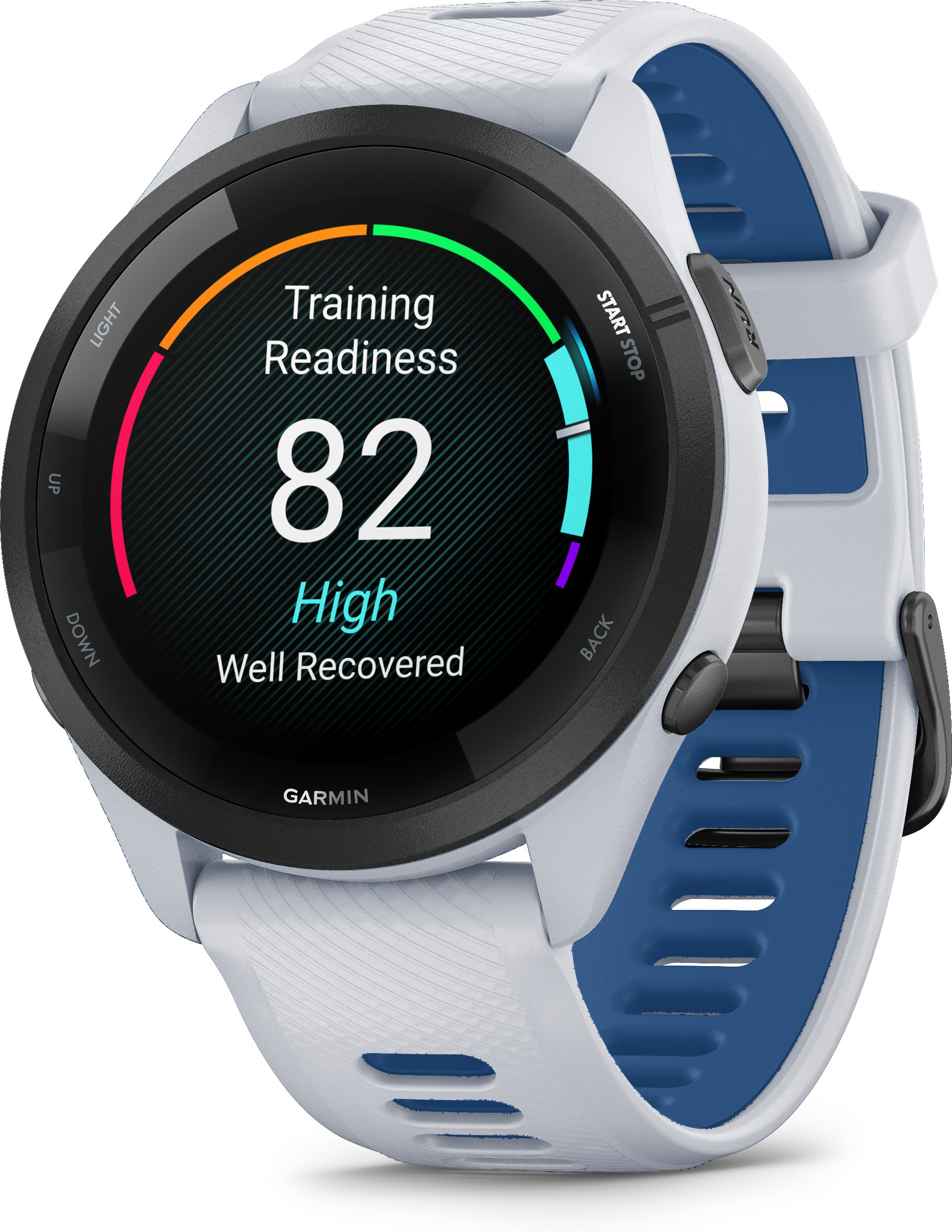 Garmin Forerunner 265 -urheilukello, valkoinen / sininen