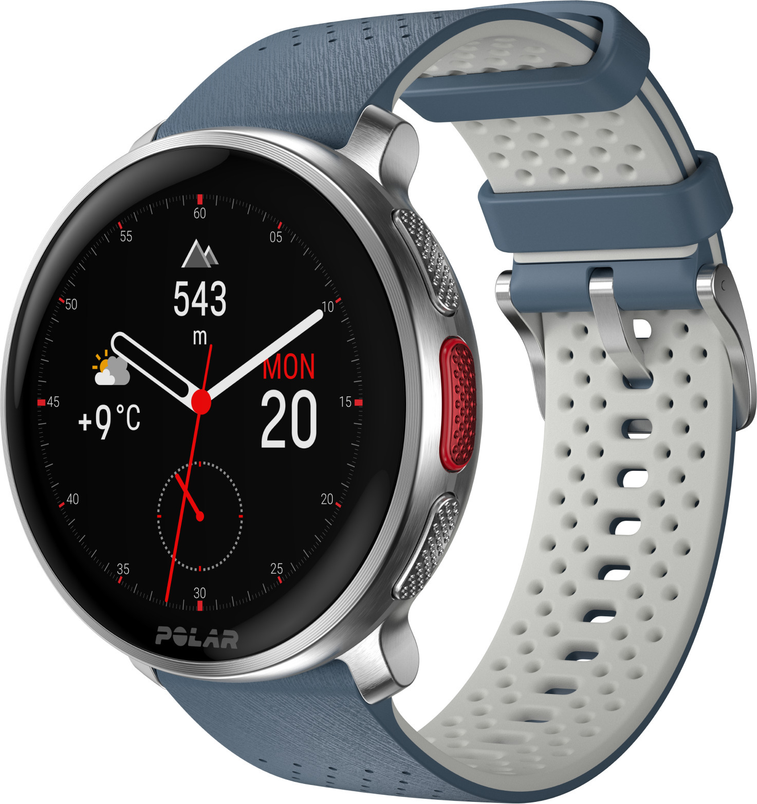 Polar Vantage V3 -premium-urheilukello, musta