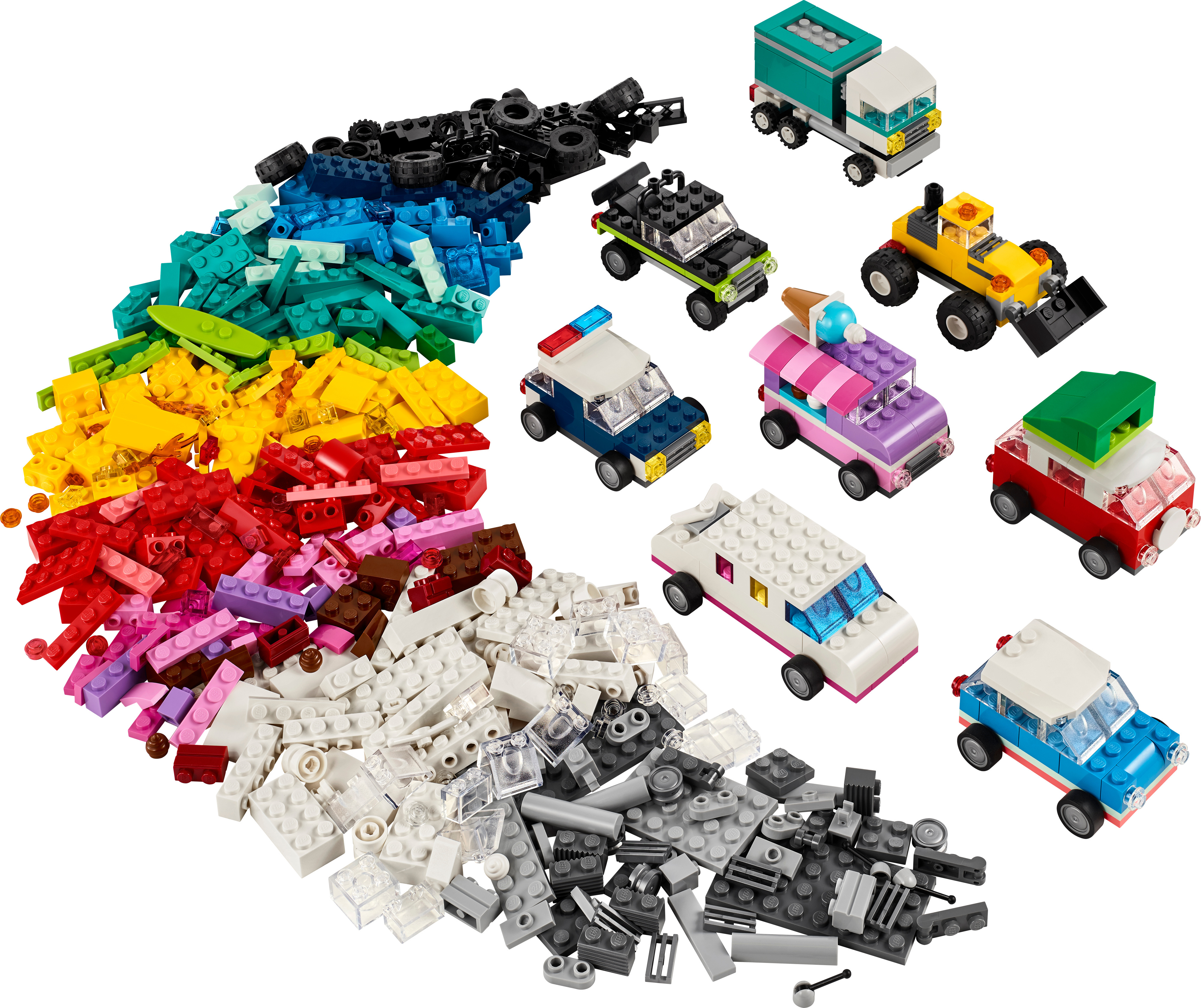 LEGO Classic 11036  - Luovat ajoneuvot