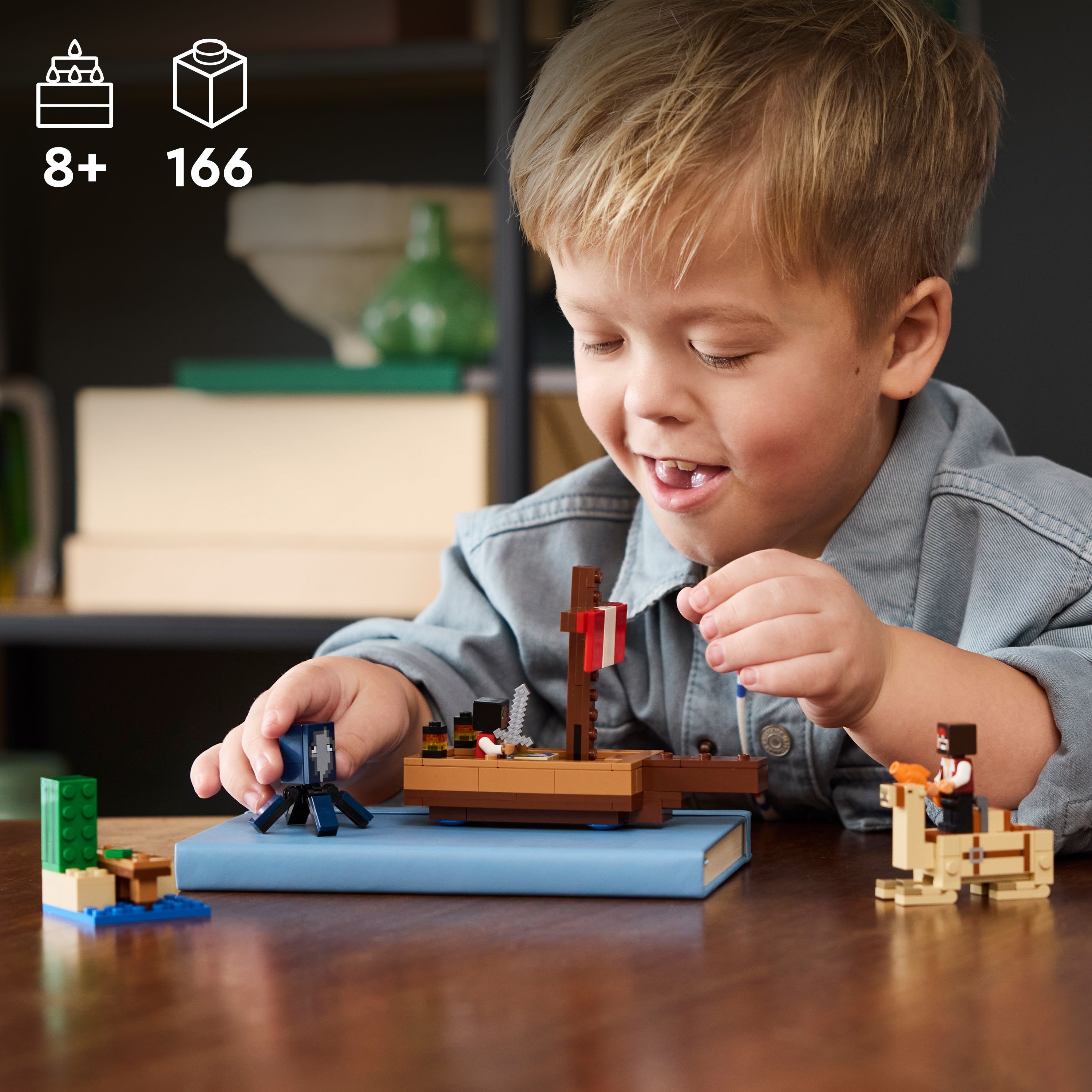 LEGO Minecraft 21256  - Sammakkotalo