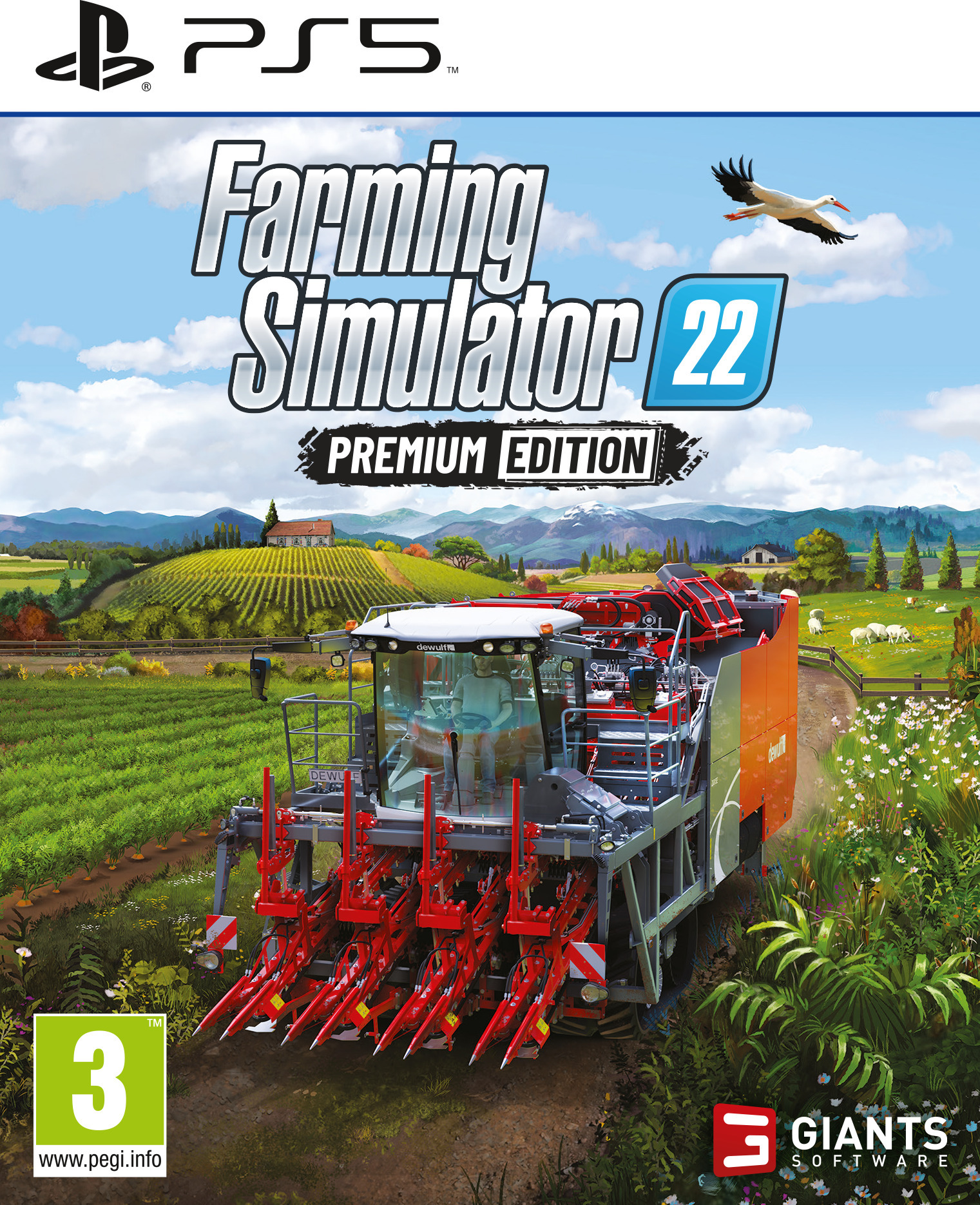Giants Software Farming Simulator 22 – Premium Edition (PS5)  (PS5217FS22PRE) 