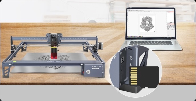 Creality Laser Falcon Engraver 10W -laserkaiverrin