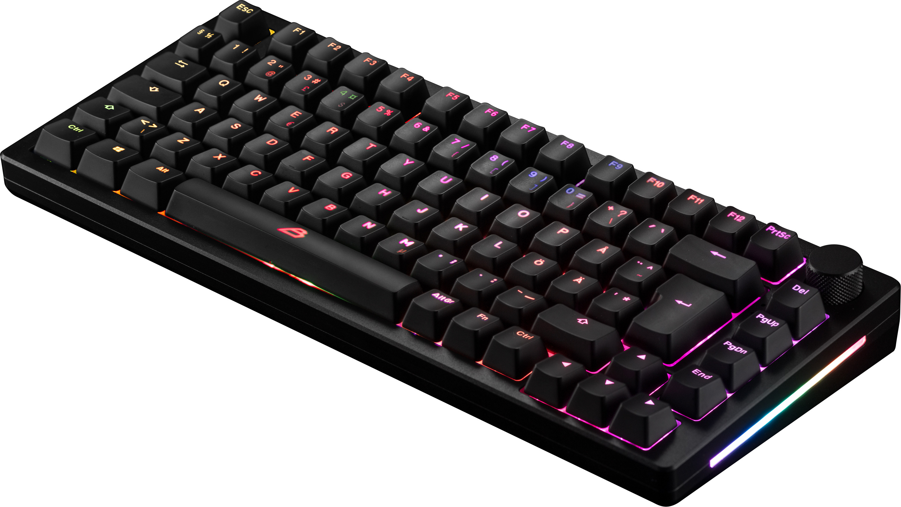 Blackstorm Phantom RGB pelinäppäimistö, hot swap Outemu Red kytkimet