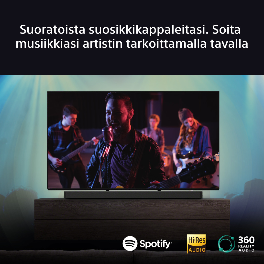 Sony Bravia Theatre Bar 9 – 7.0.2 Dolby Atmos Soundbar -äänijärjestelmä