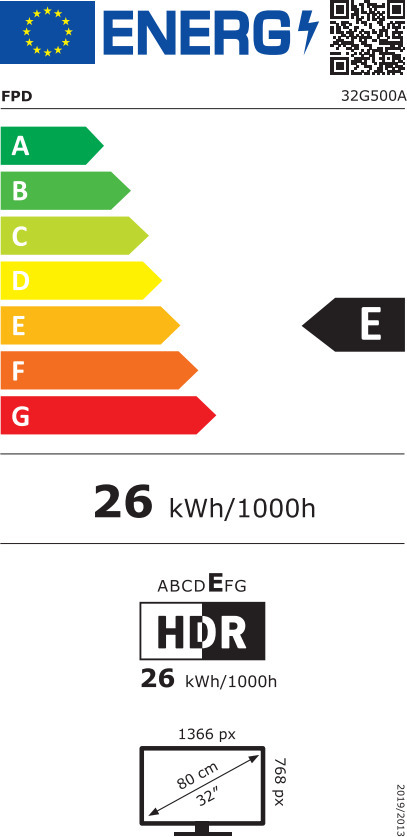 FPD 32" G500 – HD Ready LED Google TV