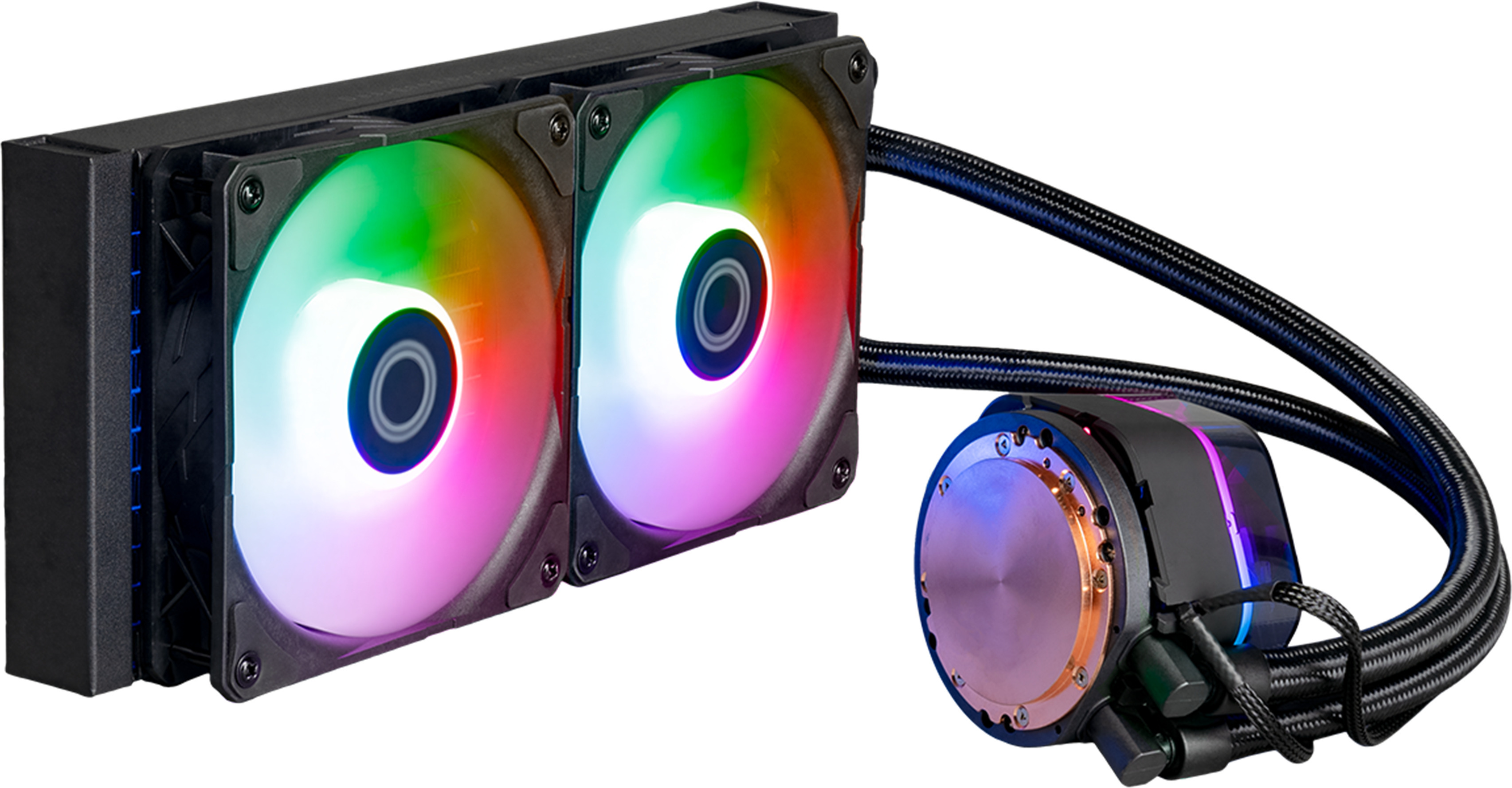 Cooler Master MasterLiquid 240 Atmos -nestejäähdytysjärjestelmä, musta