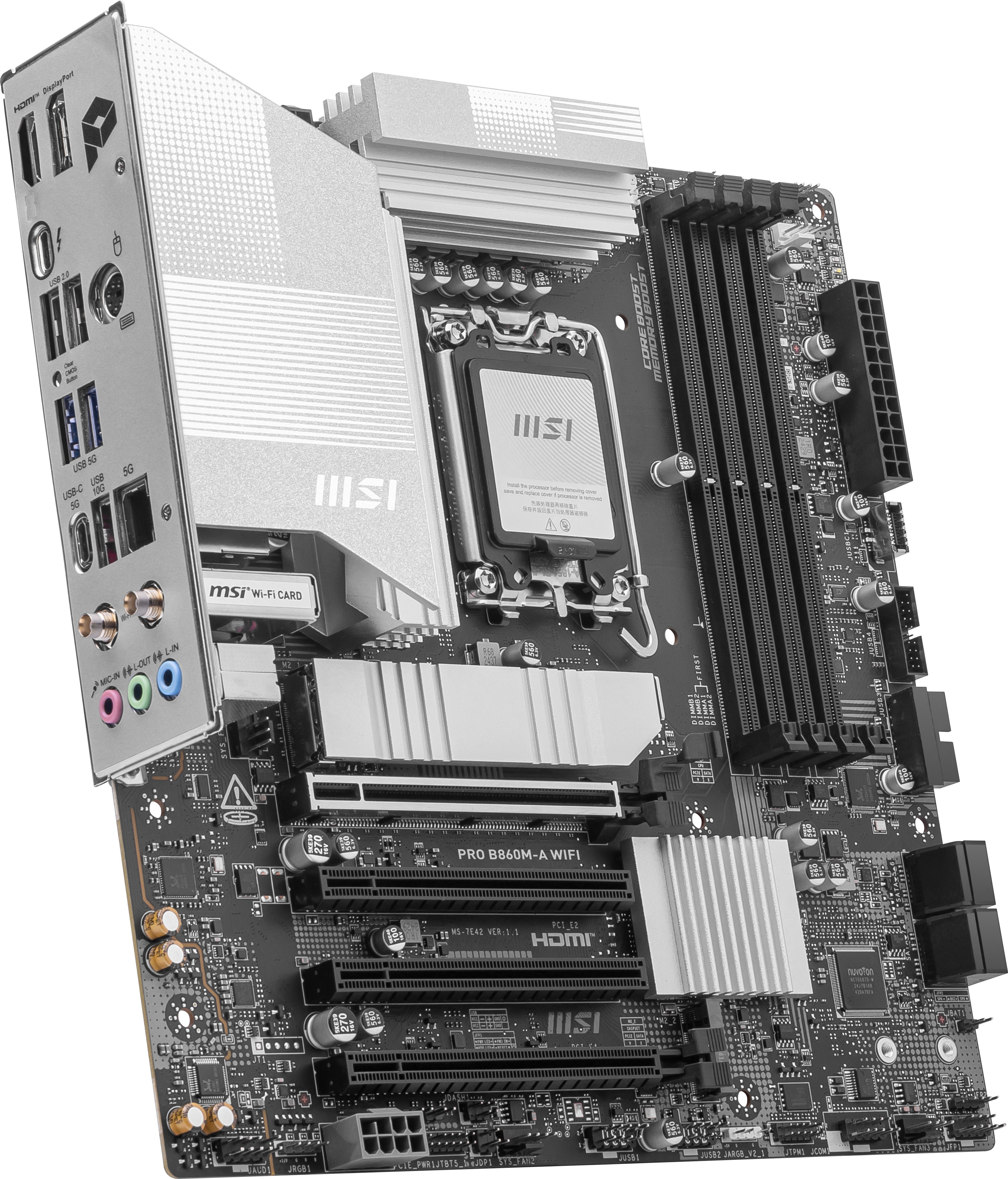 MSI PRO B860M-A WIFI ATX-emolevy