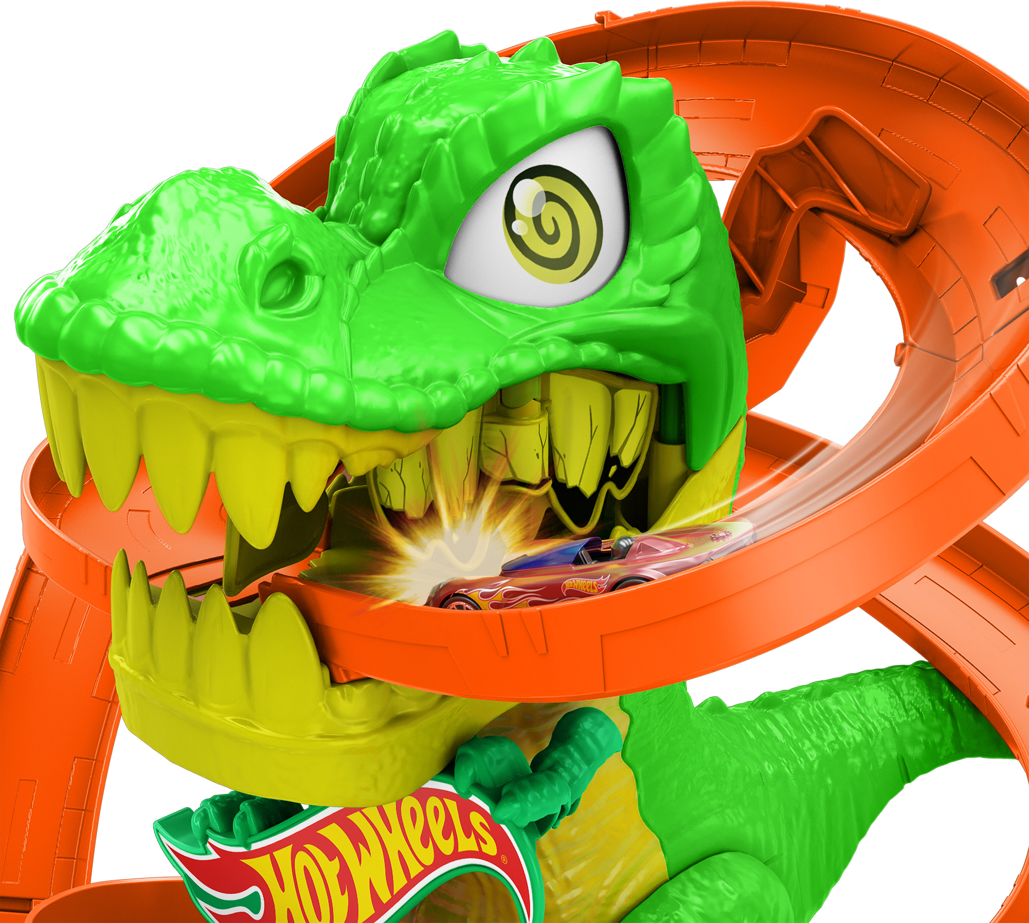 Hot Wheels City T-Rex Blaze Battle autorata