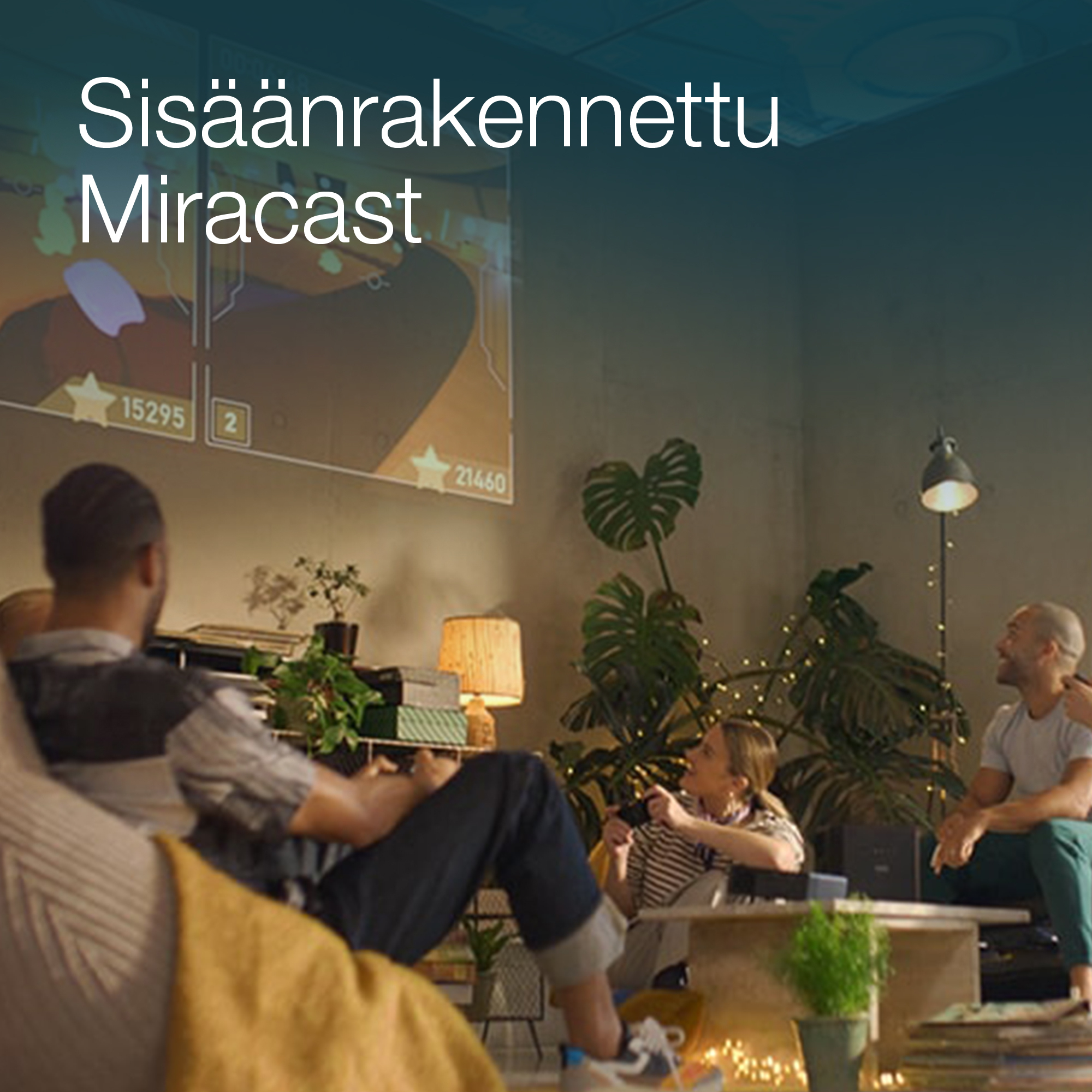 Epson EF-11 laserprojektori-TV, kannettava