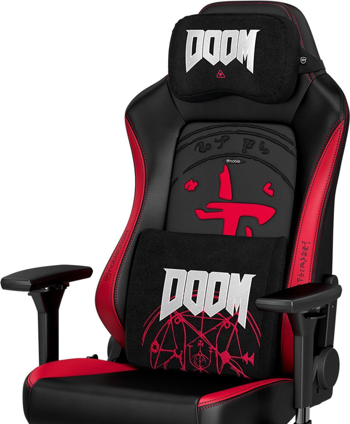 noblechairs Doom Edition pelituolin tyynysarja, muistivaahtoa