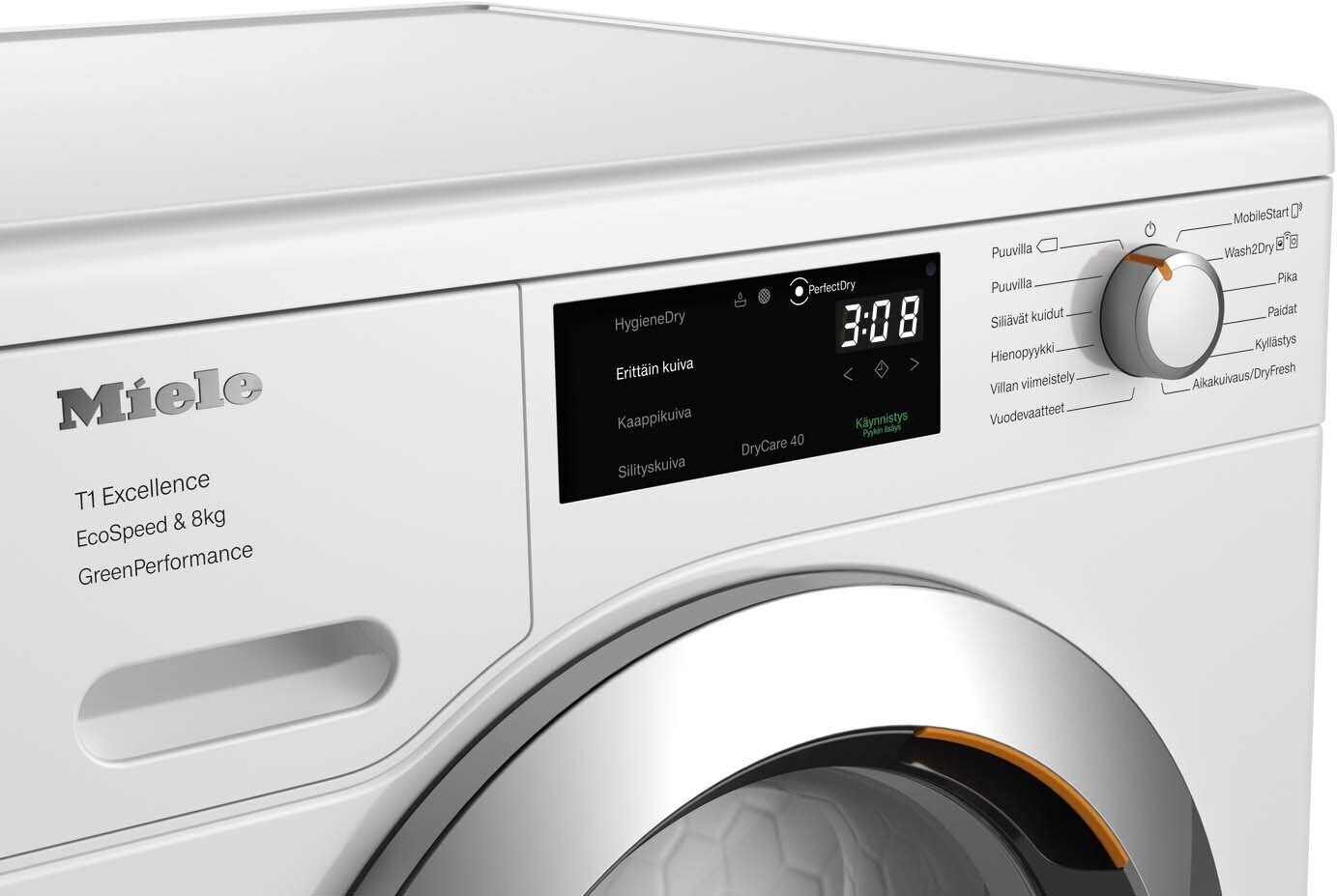 Miele TEF 765 WP kuivausrumpu