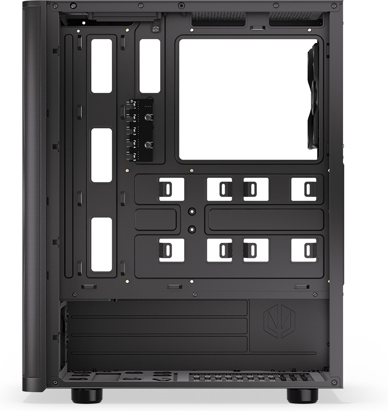 Endorfy Ventum 200 Air ATX-kotelo ikkunalla, musta