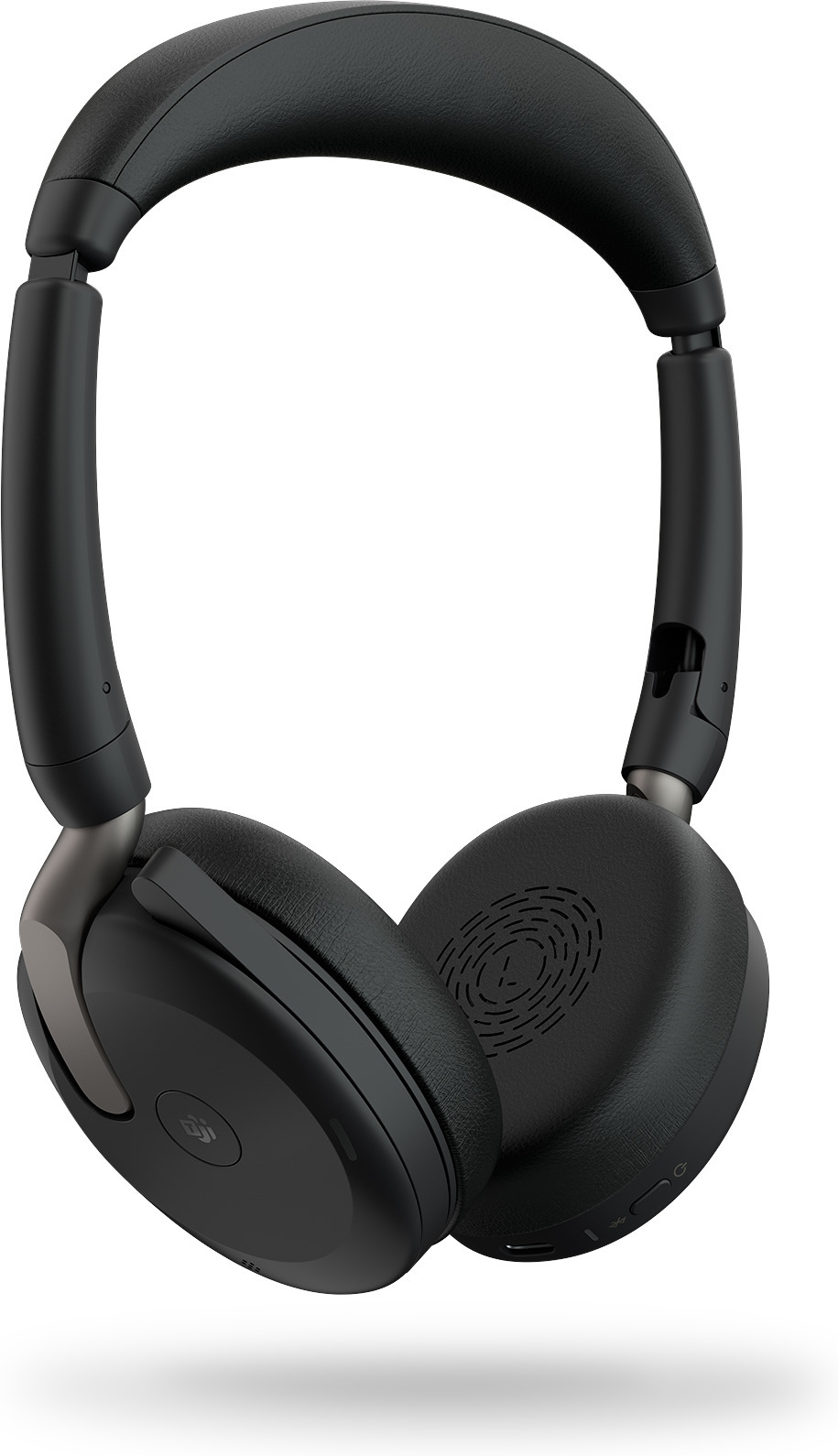 Jabra Evolve2 65 Flex LINK380A MS Stereo kuulokemikrofoni ja latausalusta, musta