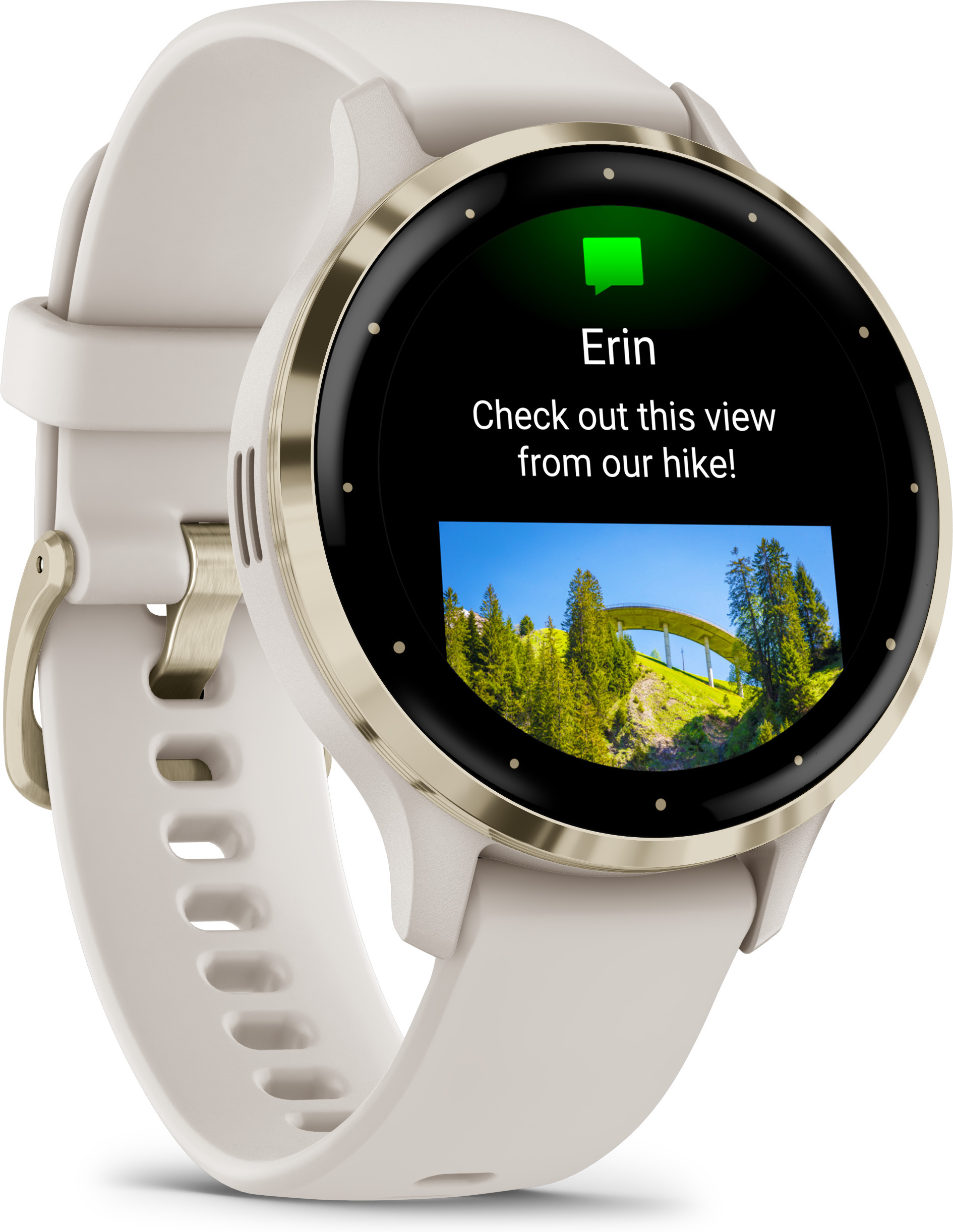 Garmin Venu 3S -älykello, norsunluu