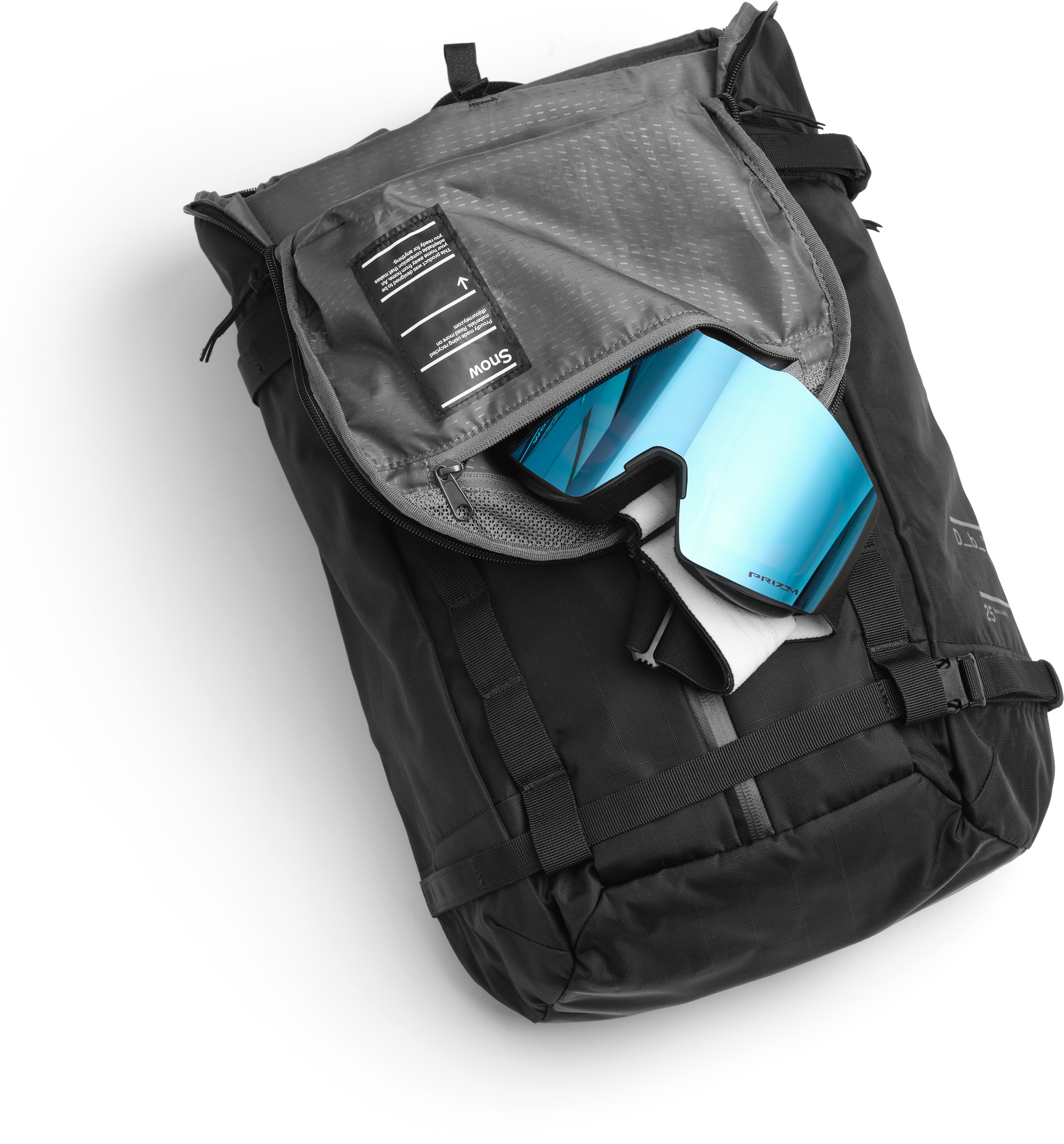 Db Snow Pro Backpack 25L -reppu, black out
