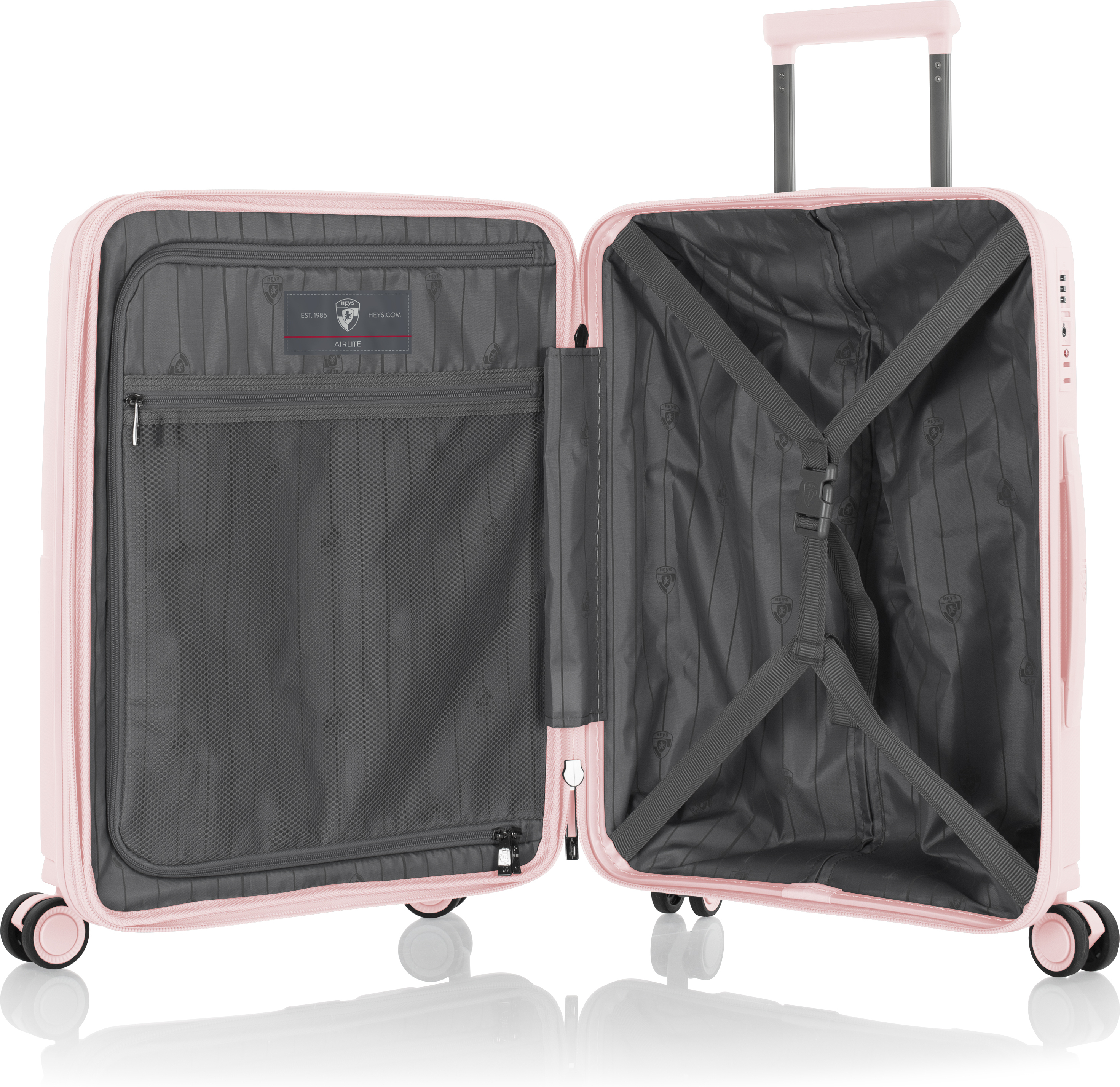 Heys Airlite 53 cm -matkalaukku, vaaleanpunainen