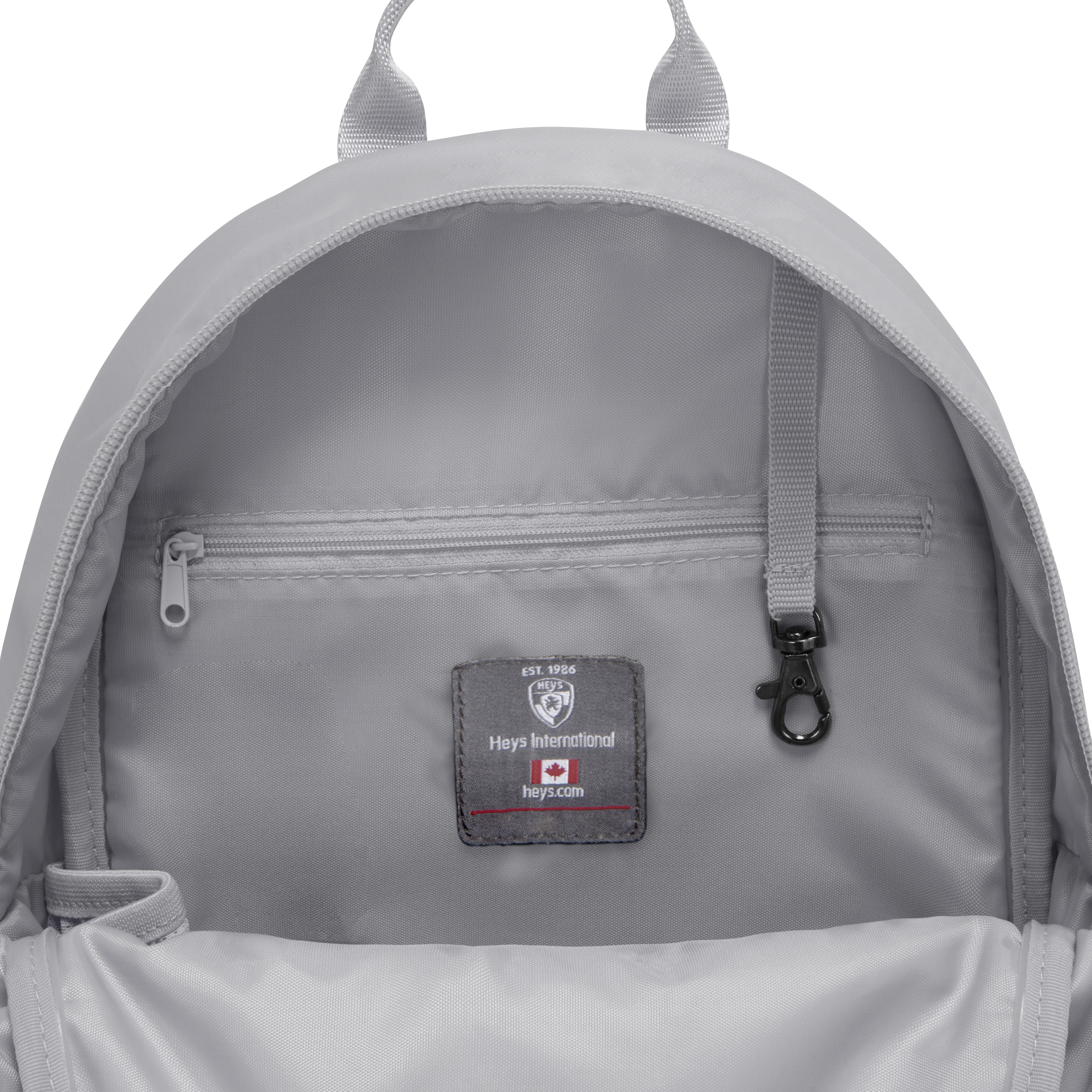 Heys The Basic Backpack -reppu, harmaa