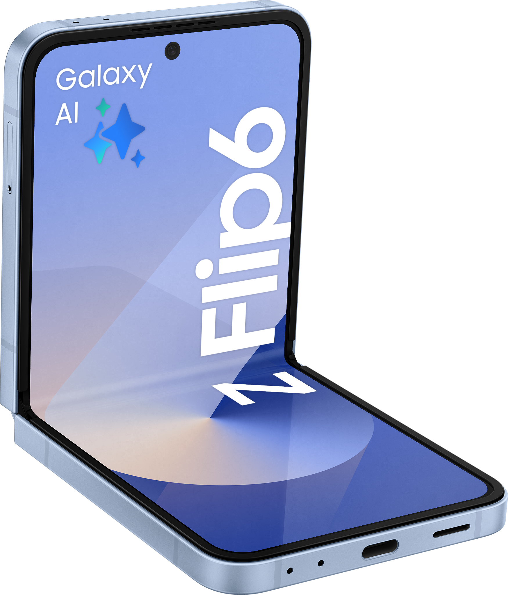 Samsung Galaxy Z Flip6 5G -puhelin, 512/12 Gt, Blue 3 Samsung Galaxy Z Flip6 5G -puhelin, 512/12 Gt, Blue - Image 3