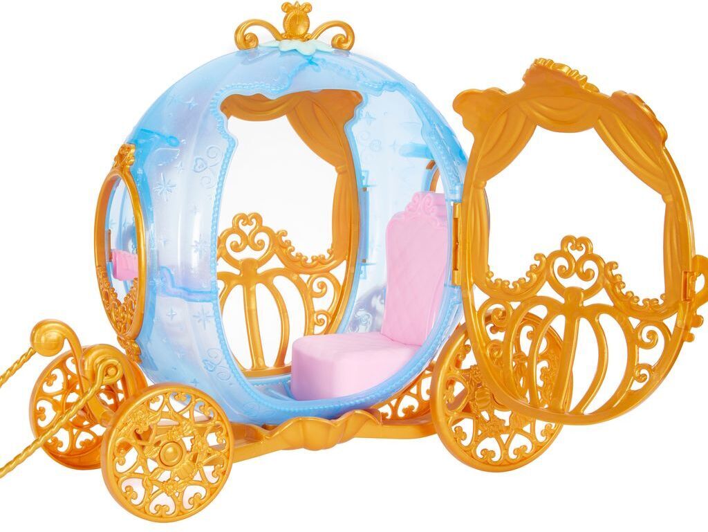 Disney Princess - Tuhkimon vaunut ja hevonen -leikkisetti
