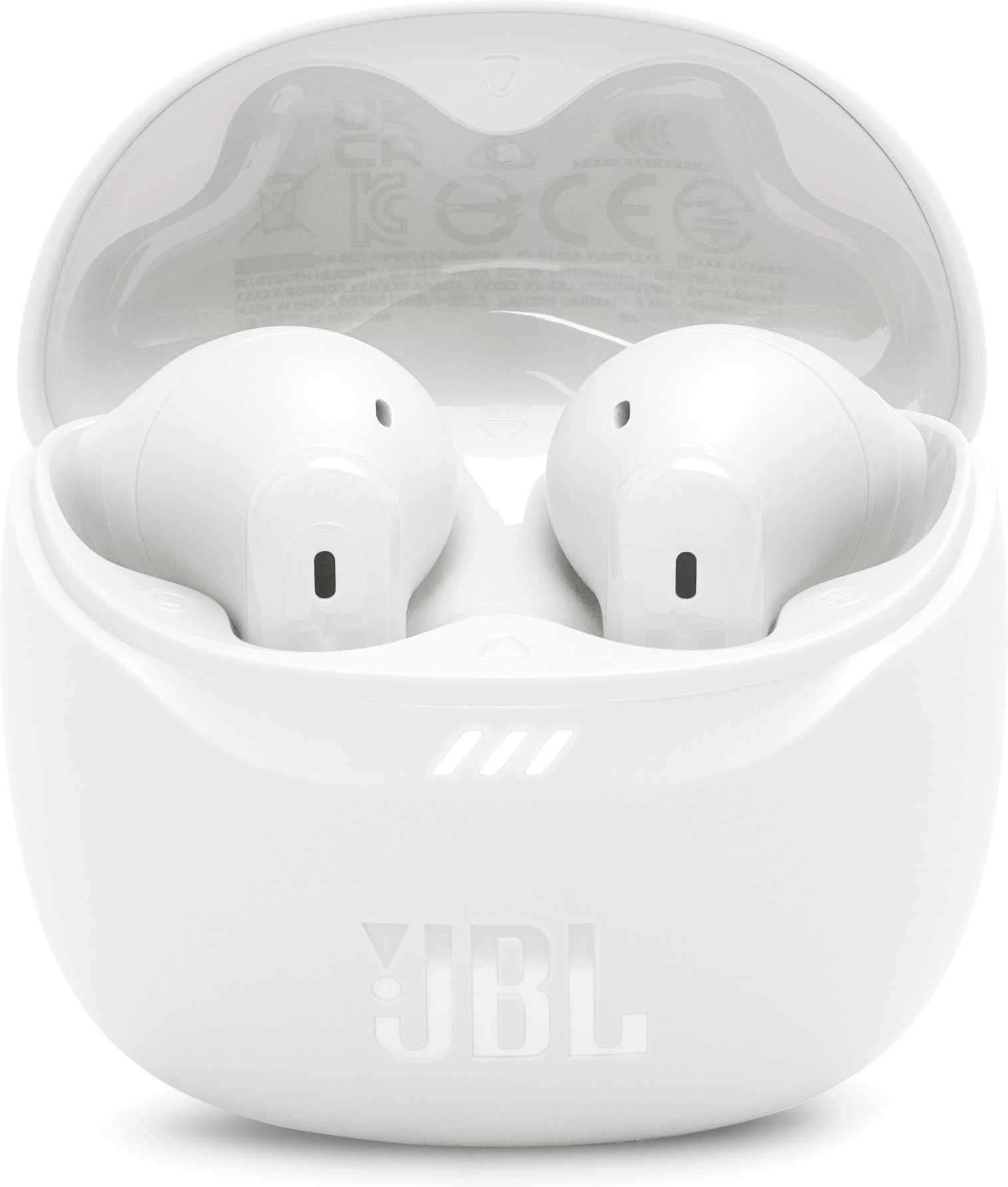 JBL Tune Flex 2 nappikuulokkeet aktiivisella melunvaimennuksella, valkoinen