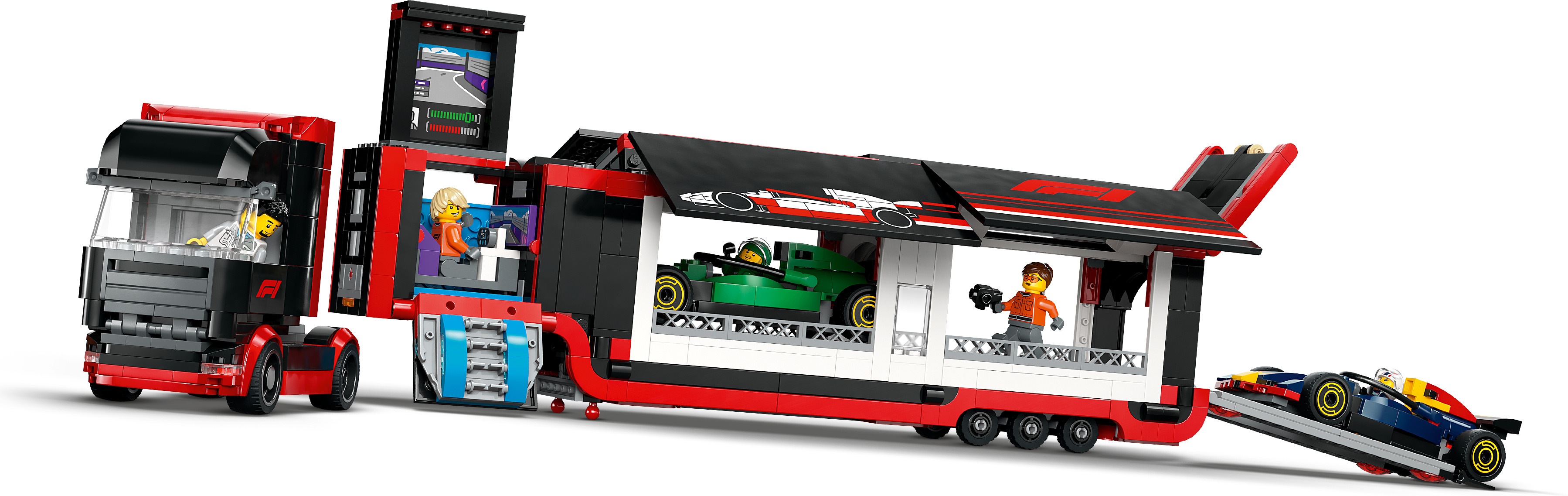 LEGO City 60445 – F1-rekka ja F1-autot RB20 ja AMR24
