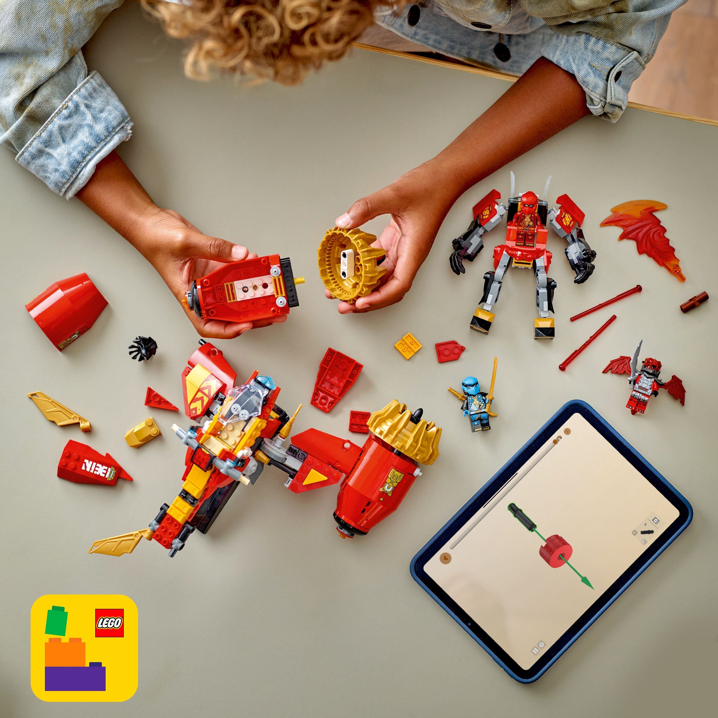 LEGO Ninjago 71830 – Kain myrskynratsastajarobotti