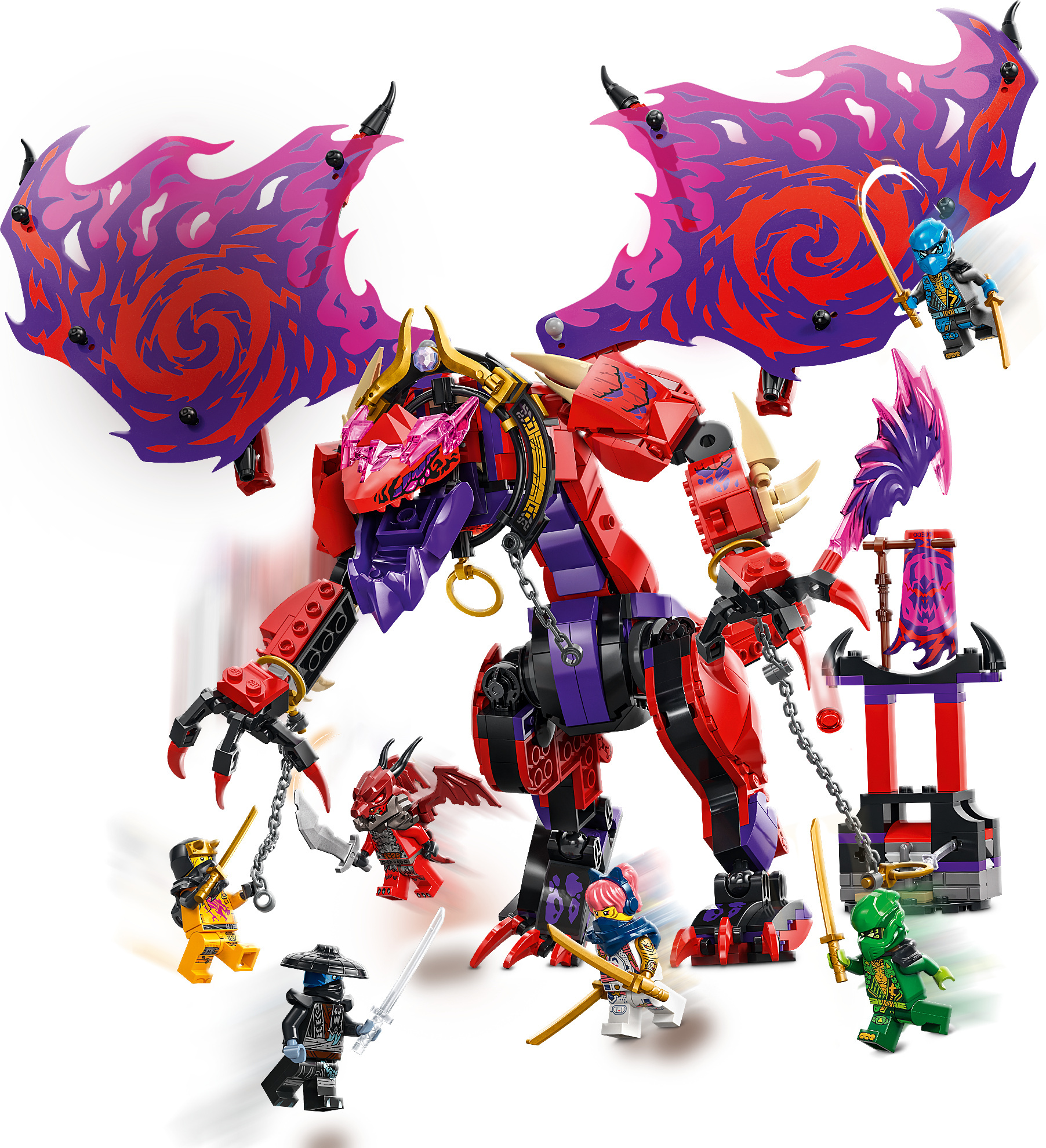 LEGO NINJAGO 71832 – Kaaoslohikäärme Thunderfang