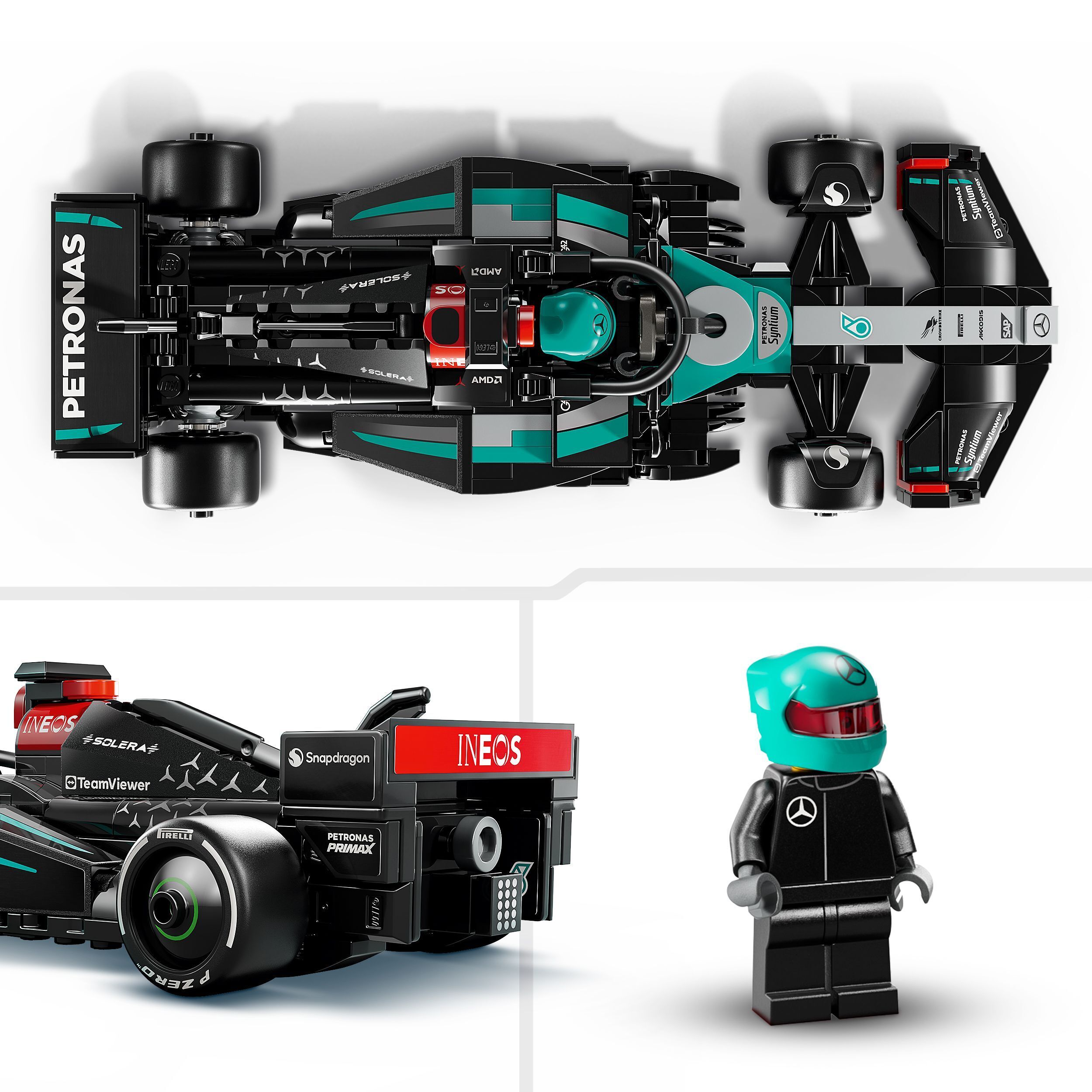 LEGO Speed Champions 77244 – Mercedes-AMG F1® W15 ‑kilpa-auto