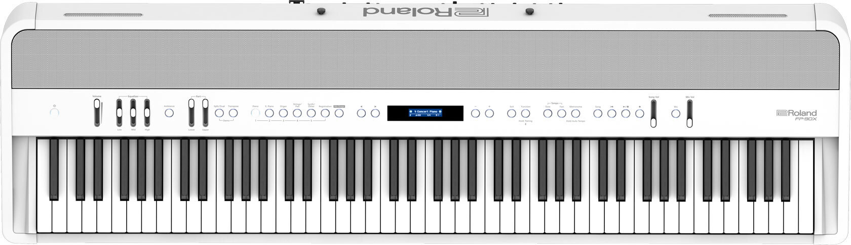 Roland FP-90X -digitaalipiano, valkoinen