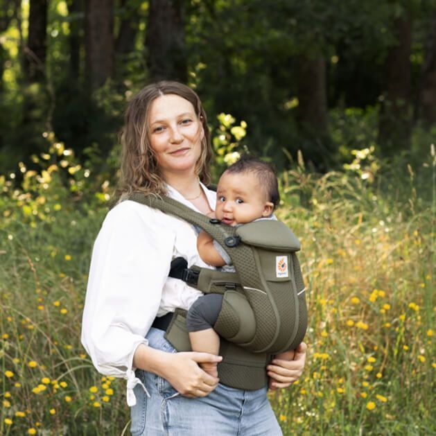 Ergobaby Omni Breeze -kantoreppu, Olive Green
