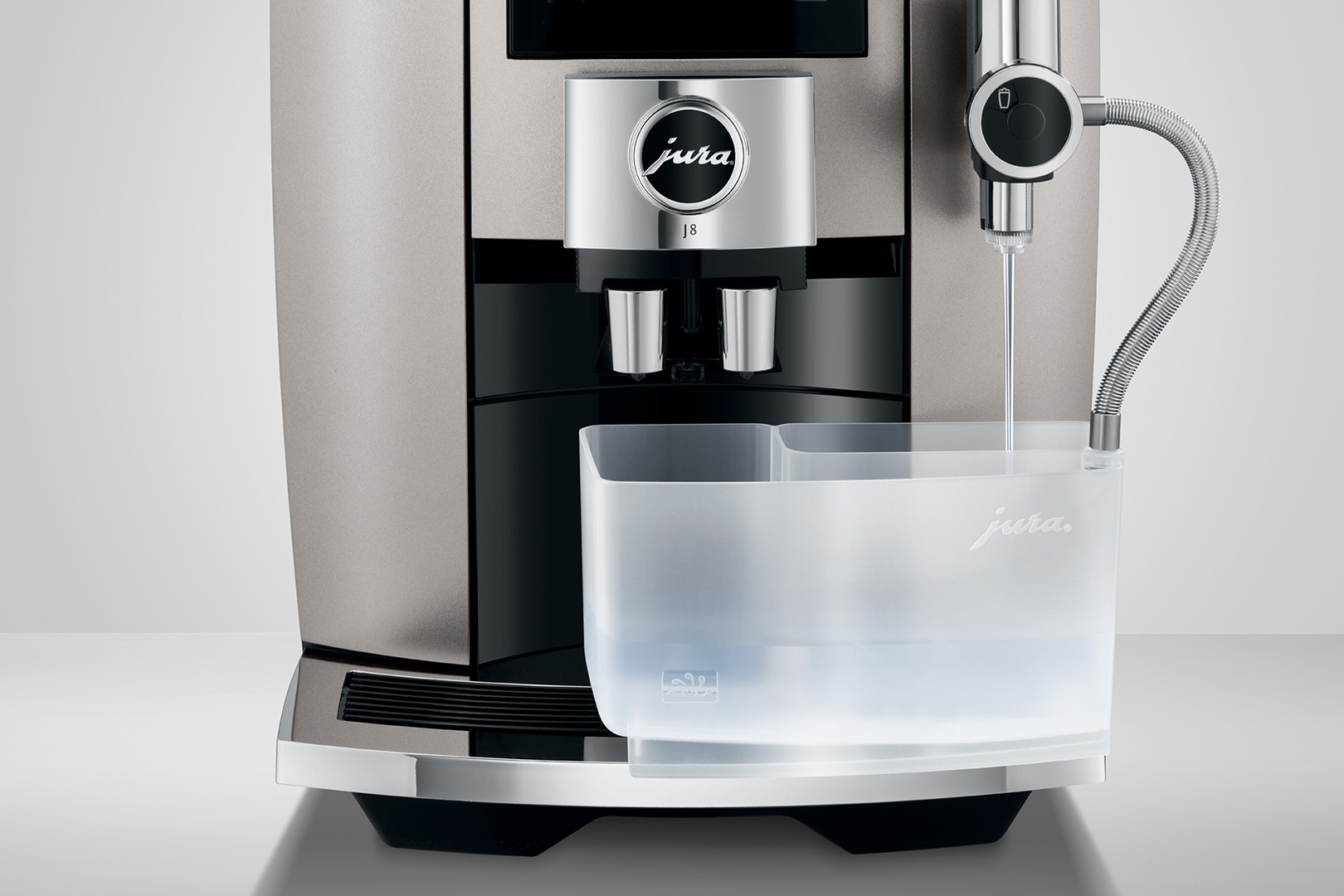 Jura J8 2022 -kahviautomaatti, hopea
