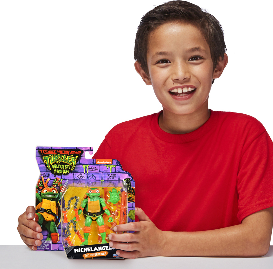 Teenage Mutant Ninja Turtles: Mutant Mayhem Michelangelo -figuuri