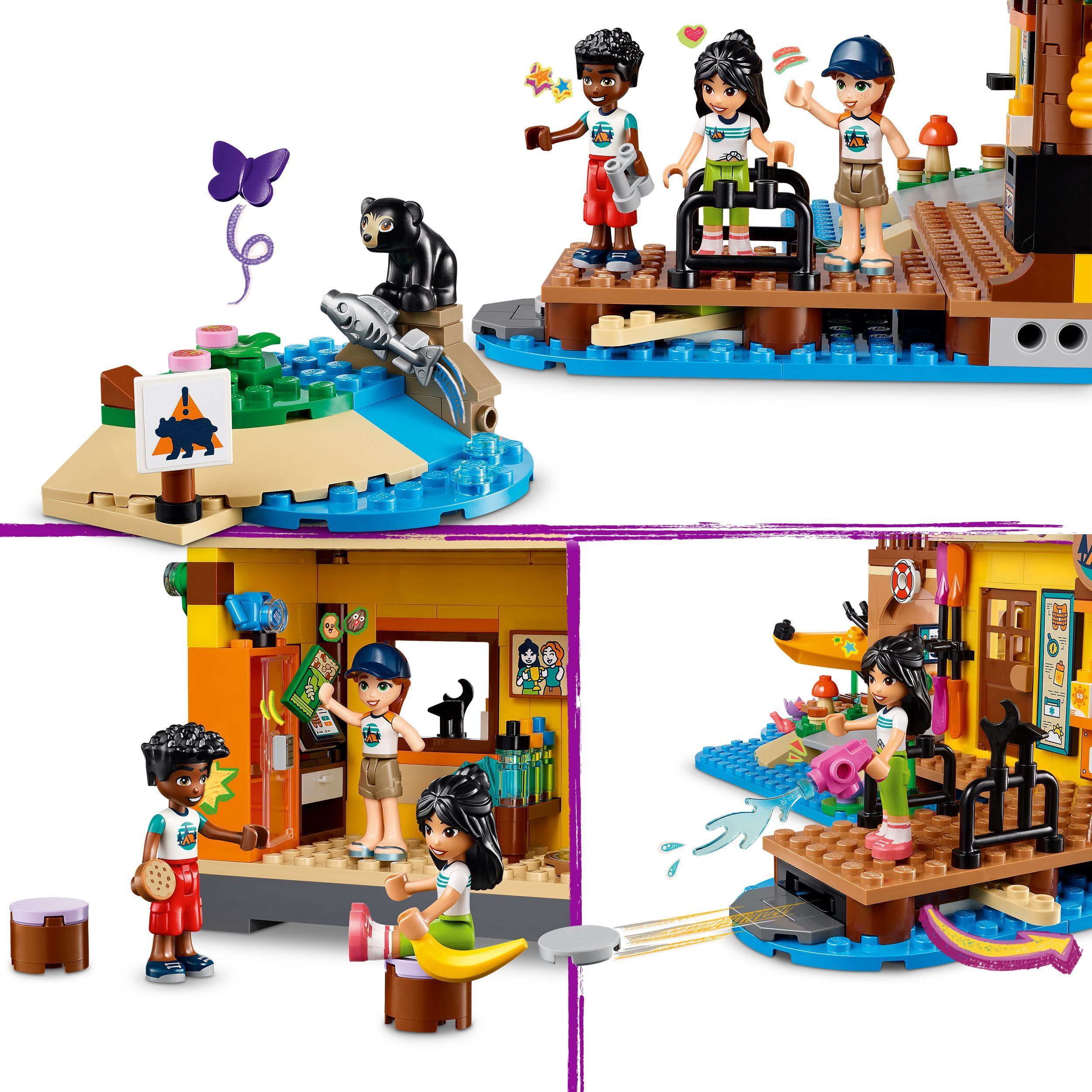 LEGO Friends 42626  - Vesiurheilua seikkailuleirillä