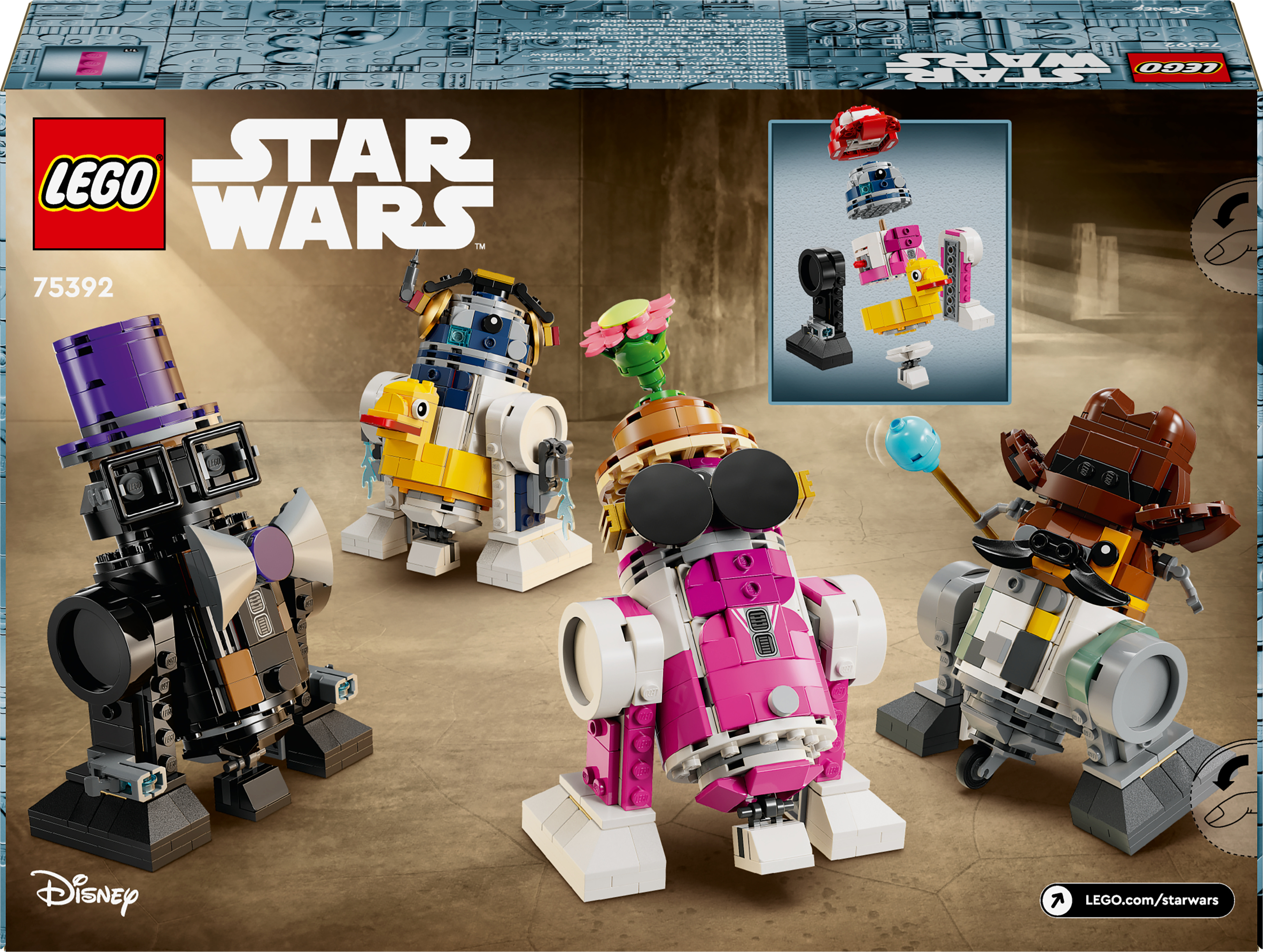 LEGO Star Wars 75392  - Rakenna droideja luoviin leikkeihin