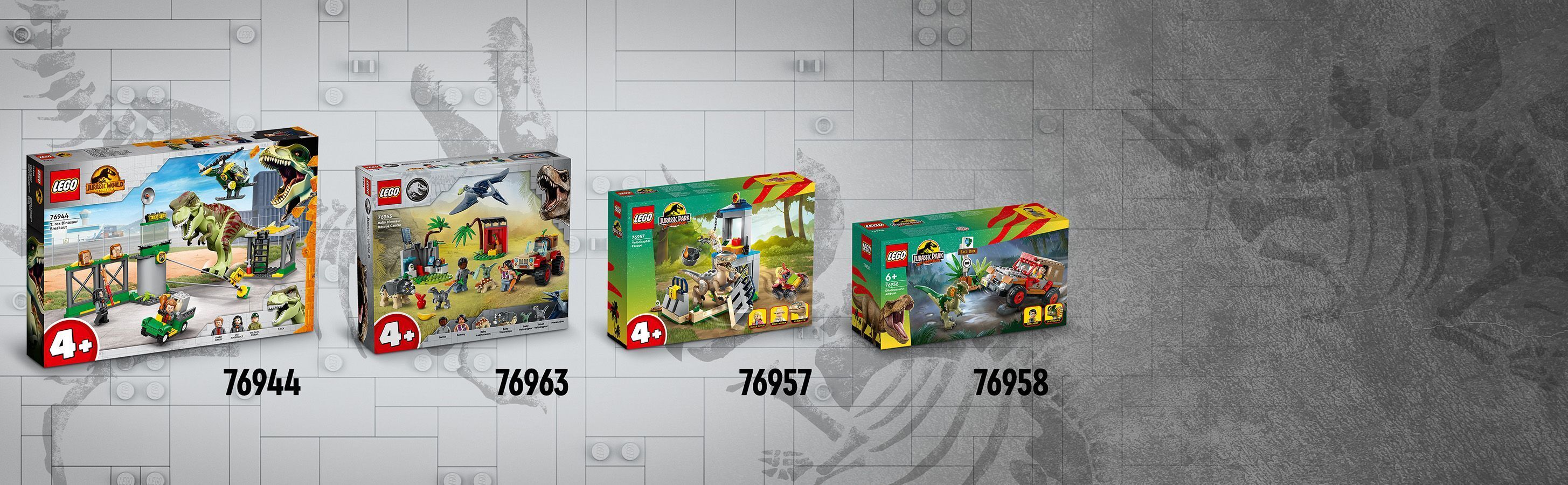 LEGO Jurassic World 76963  - Dinosauruspoikasten pelastuskeskus
