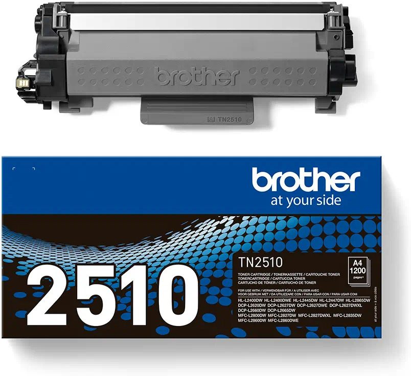 Brother TN2510 -laservärikasetti, musta
